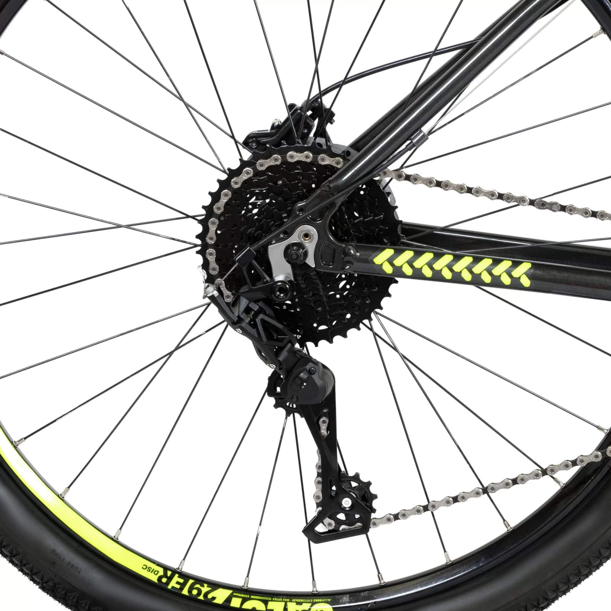 Bicicleta Caloi Moab Flex Aro 29 Preto Trilhas e Desempenho Freios Hidráulicos Marchas Microshift XLE T - 004650.19000