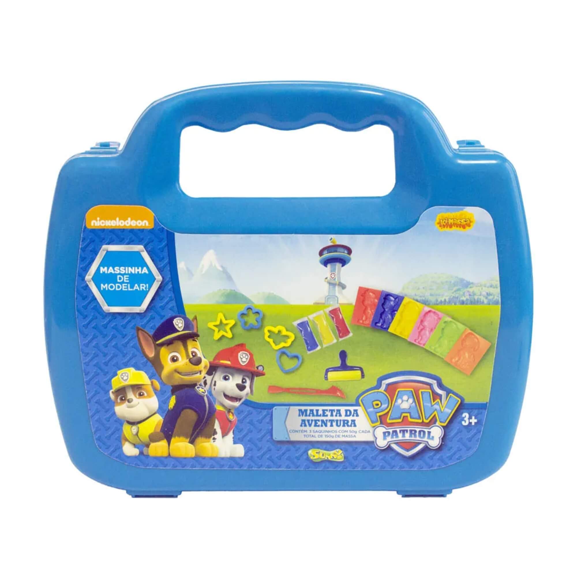 Brinquedo Infantil Massinha de Modelar Mini Maleta Patrulha Canina Sunny - 001356