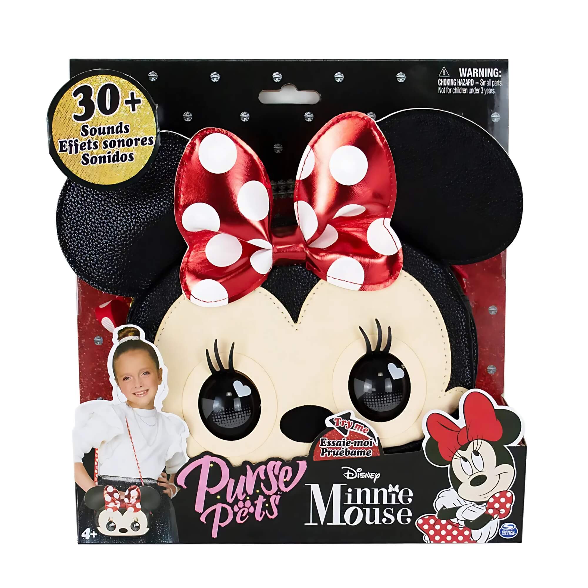 Bolsa Infantil Interativa da Minnie Mouse Disney com Jogos e Música Sunny - 003408
