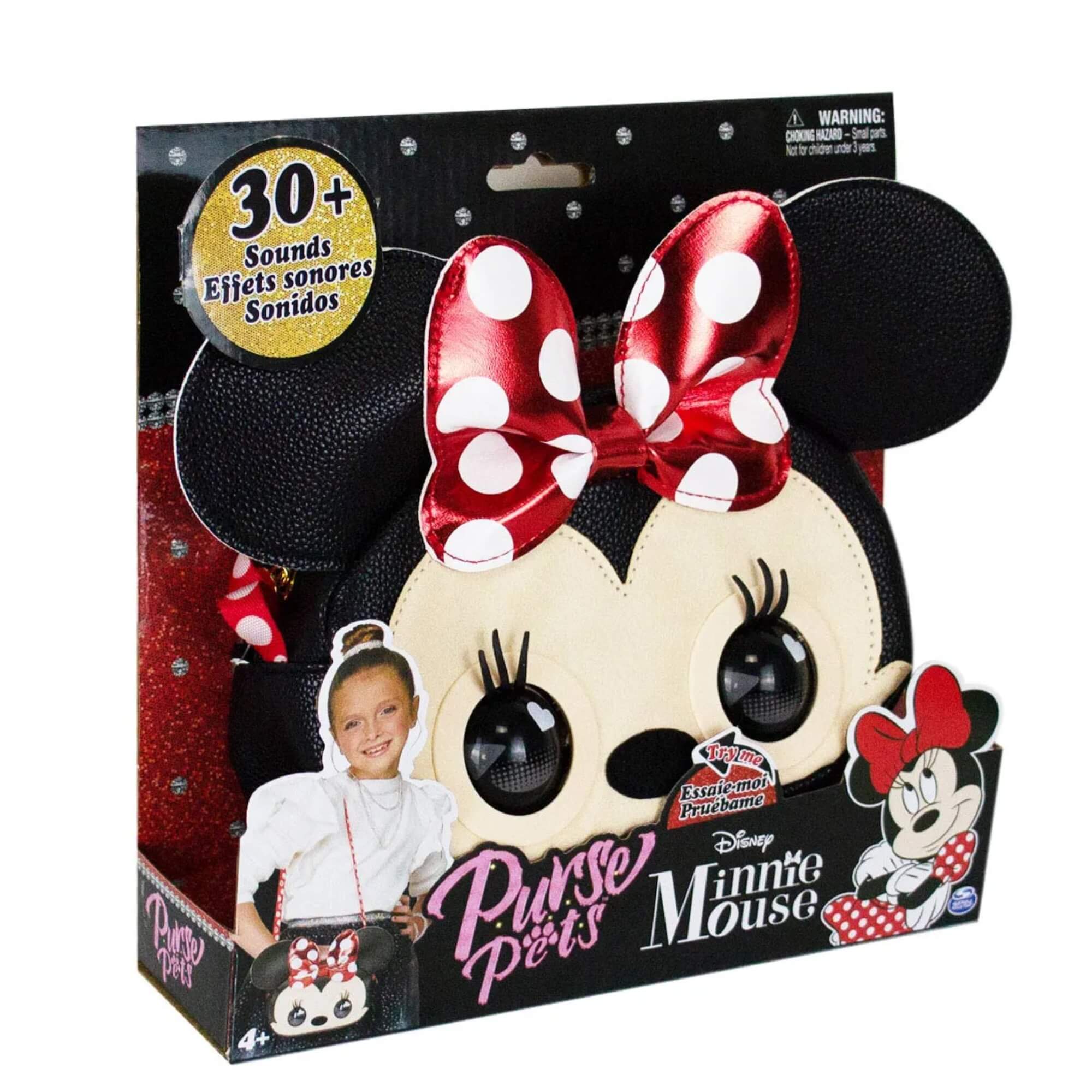 Bolsa Infantil Interativa da Minnie Mouse Disney com Jogos e Música Sunny - 003408