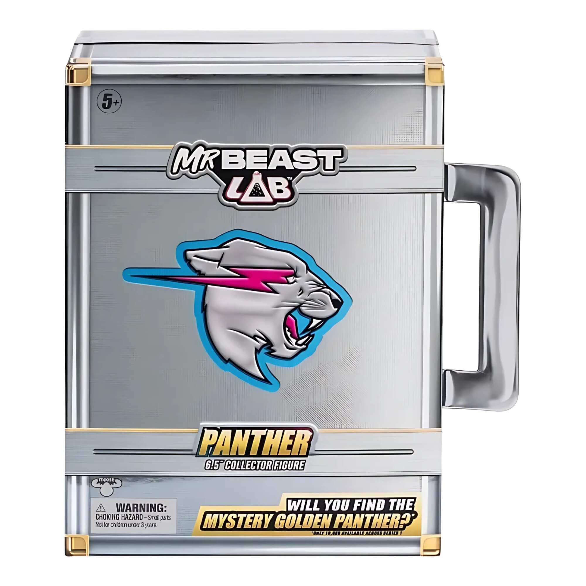 Boneco Colecionável 16cm Mrbeast Lab Pantera ou Tigre 1 Unidade Sortida Modelo Raro Sunny - 4732