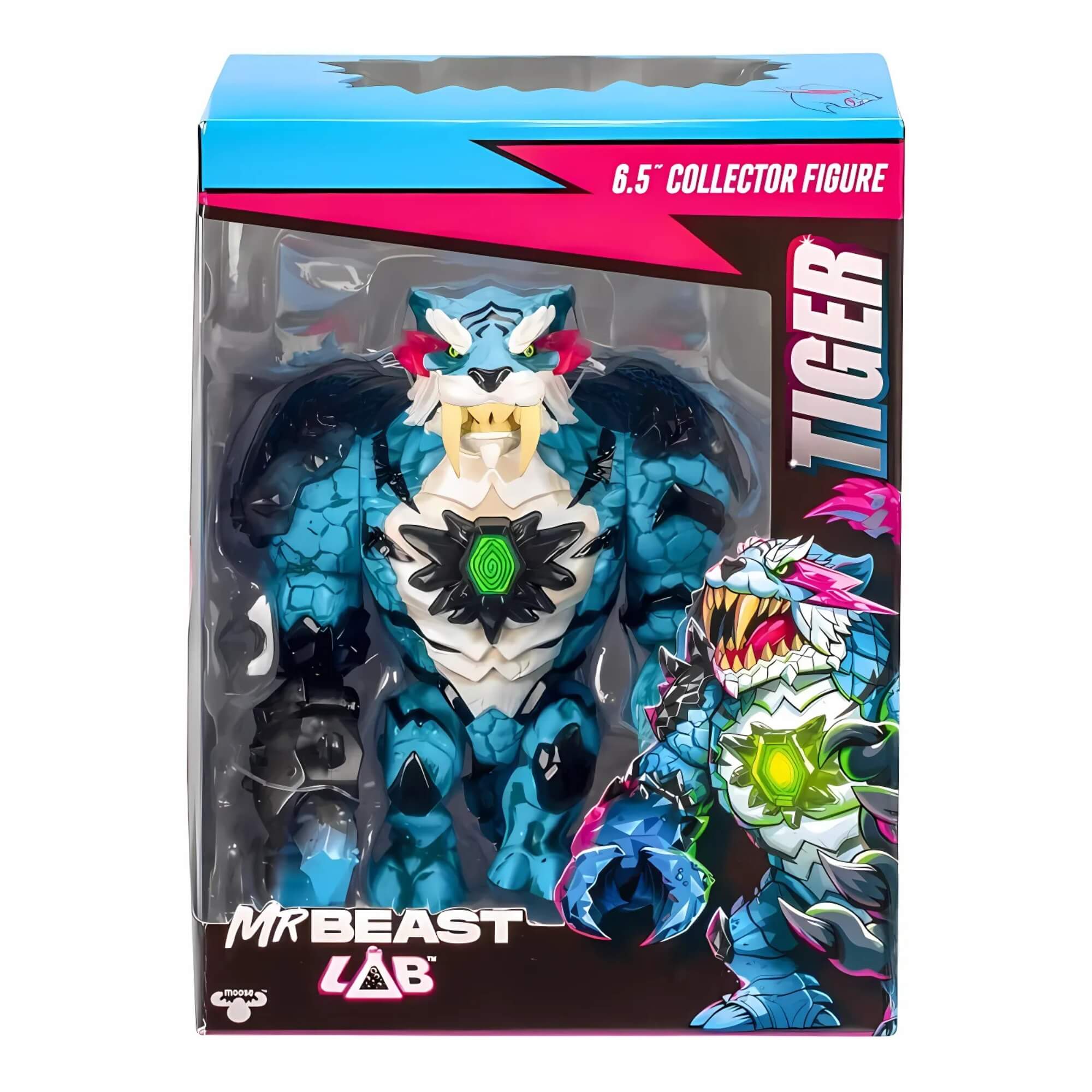 Boneco Colecionável 16cm Mrbeast Lab Pantera ou Tigre 1 Unidade Sortida Modelo Raro Sunny - 4732