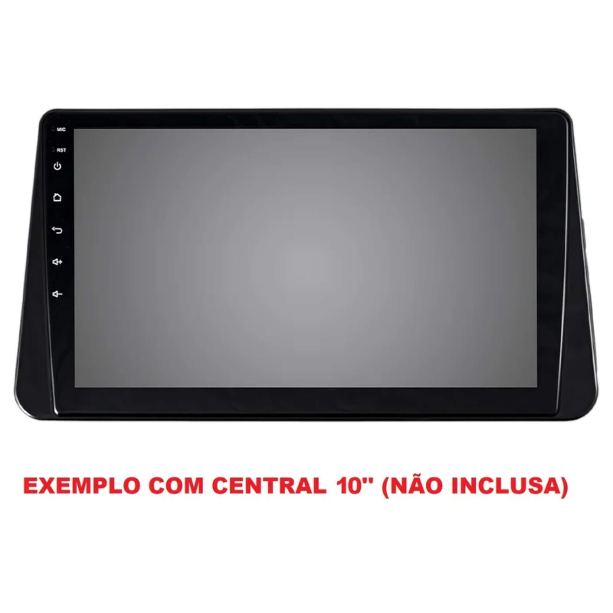Moldura Painel 10'' Polegadas com Chicote Canbus para Kicks 16/21 Jr8 - JT30MOLKK10C