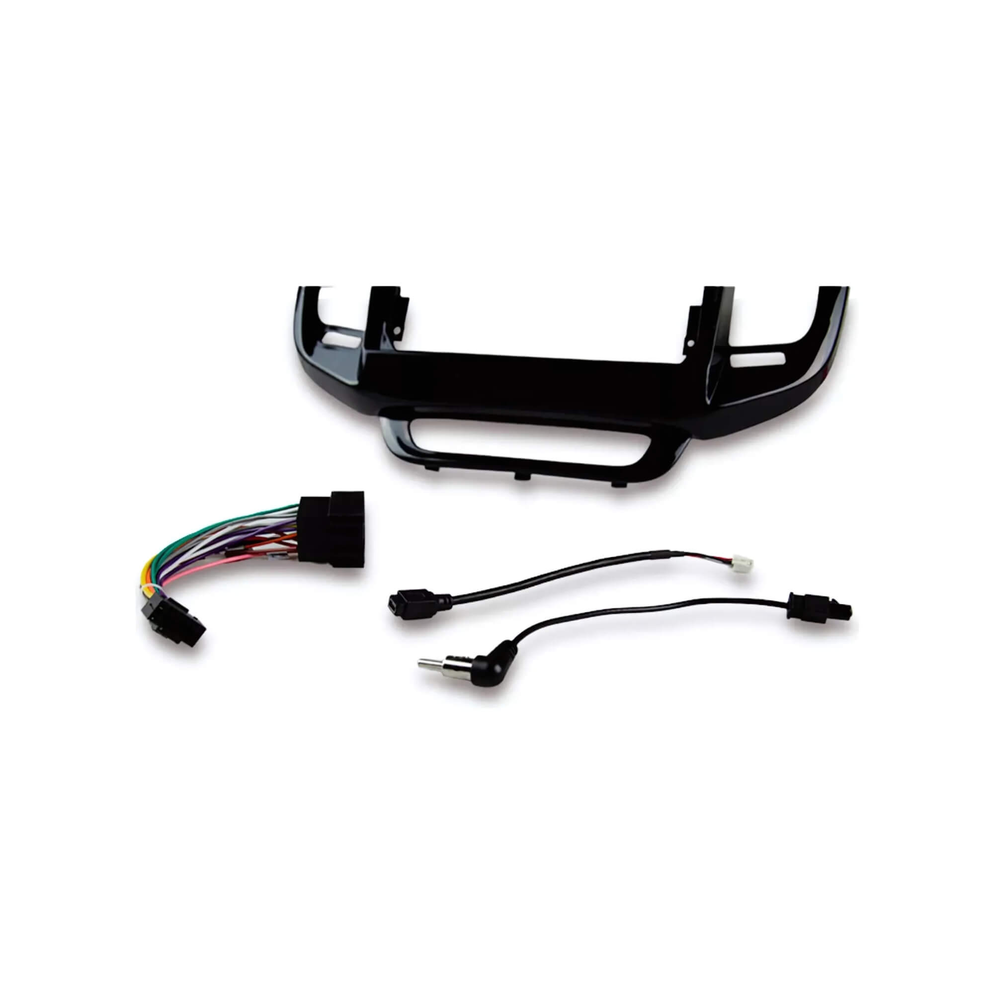 Moldura 2din 9" Pol Multimídia Toro Universal S/ Cambus C/ Conectores JR8 - JT30MOLTORO9