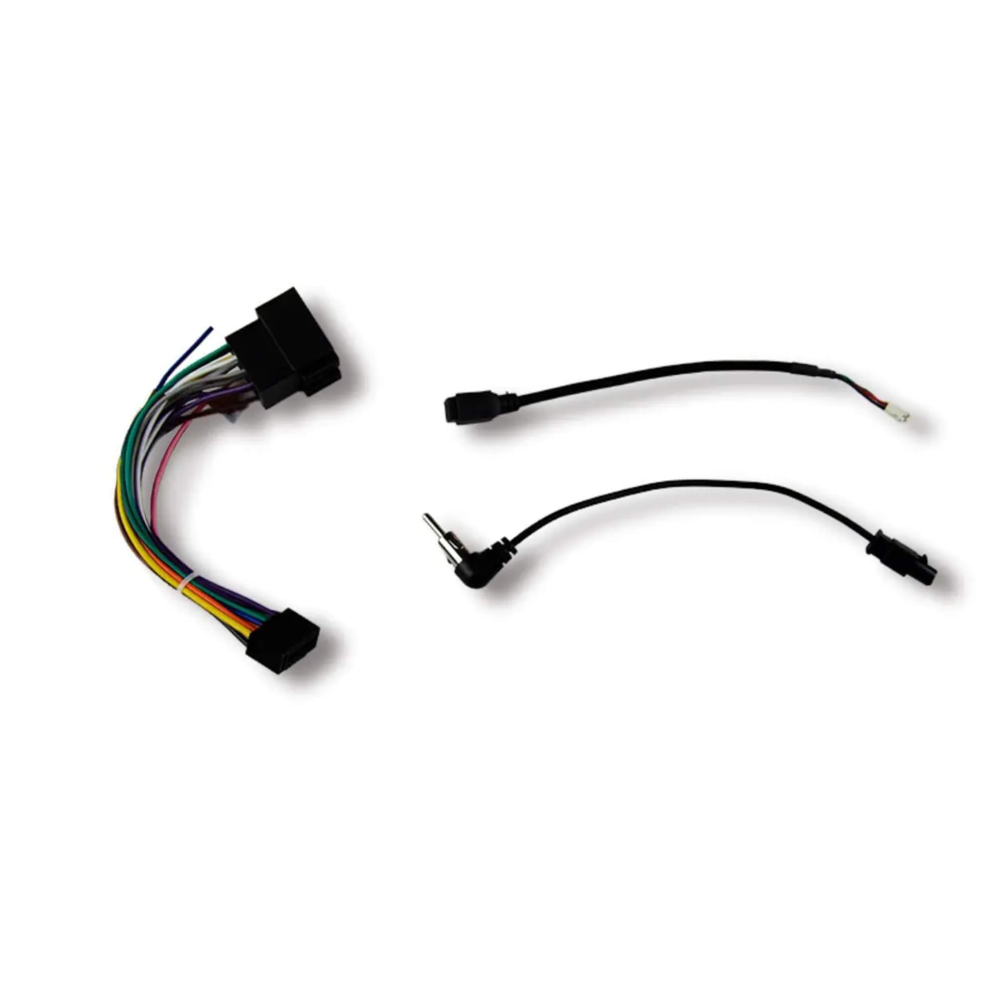 Moldura 2din 9" Pol Multimídia Toro Universal S/ Cambus C/ Conectores JR8 - JT30MOLTORO9