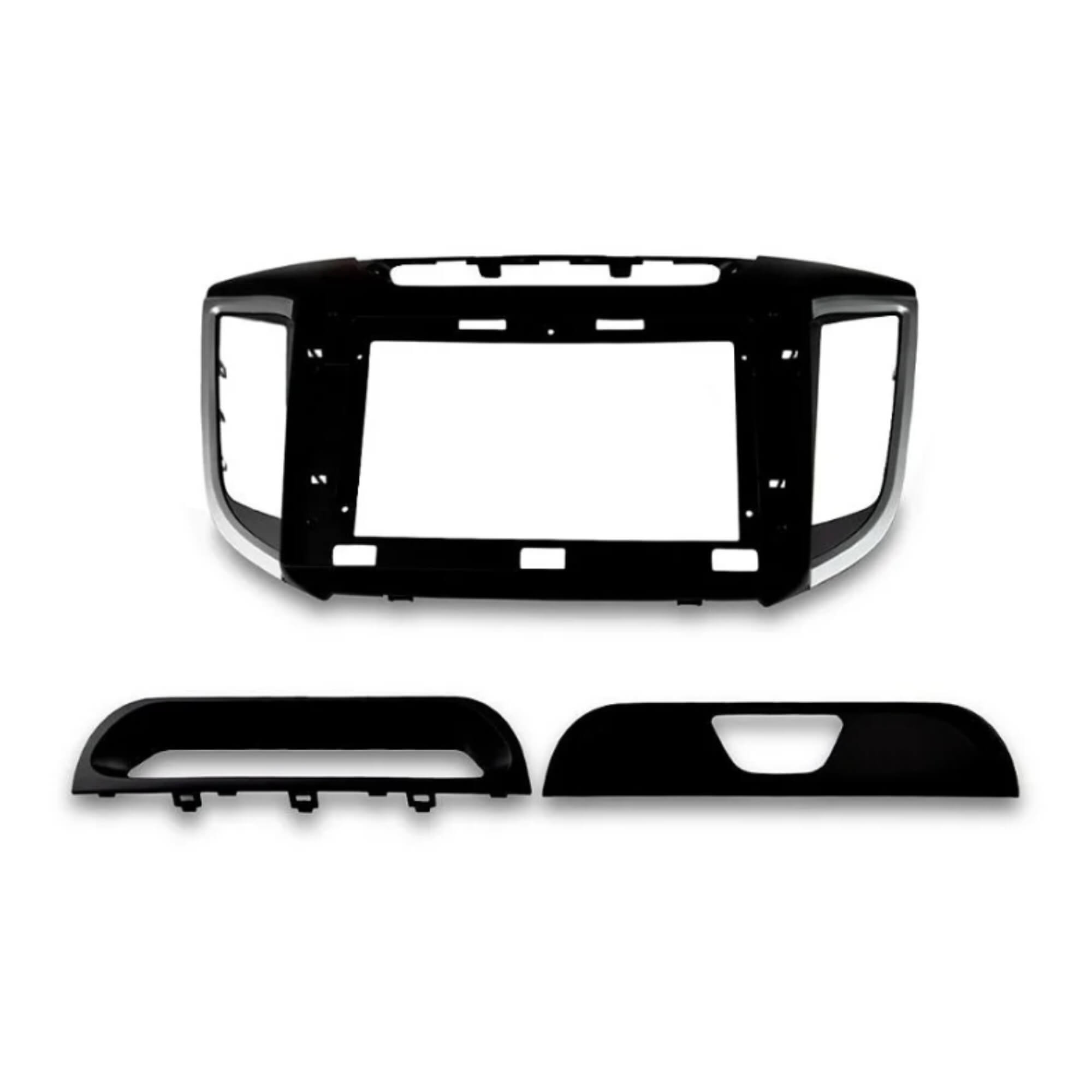 Moldura Creta 10" Polegadas Com Conectores Sem Cambus JR8 - JT30MOLCRET10