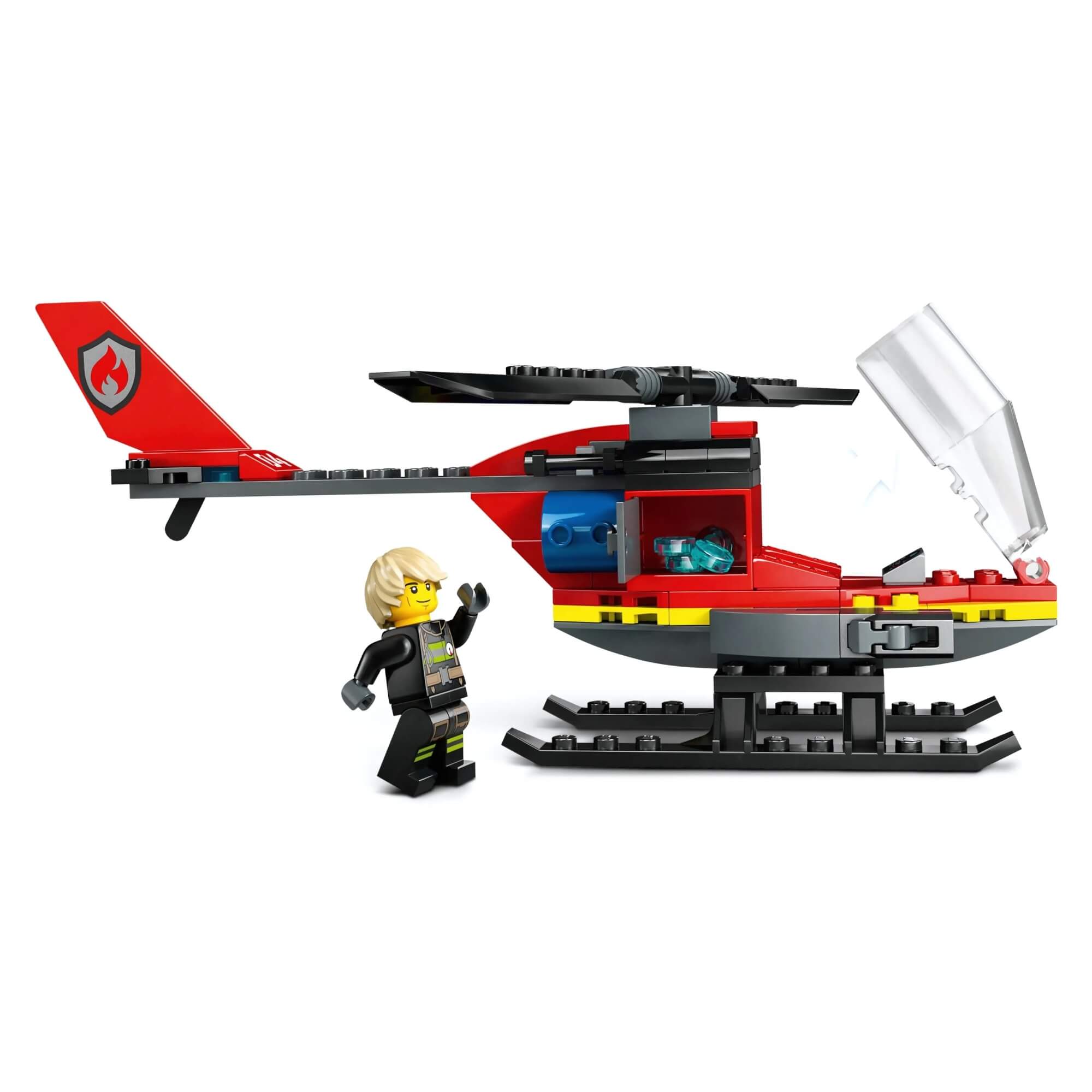 LEGO City Helicóptero dos Bombeiros 85 Peças - 4111160411