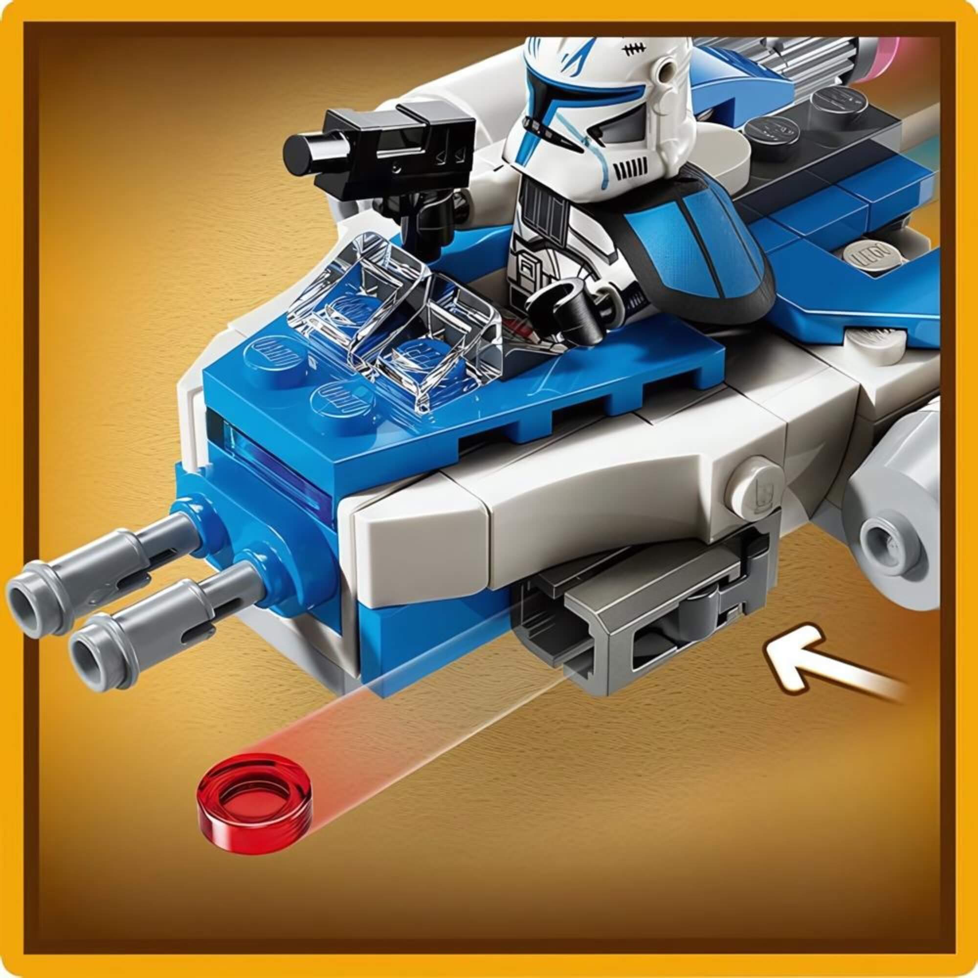 LEGO Star Wars Microfighter Capitão Rex Y-Wing Disney 99 Peças - 4111175391