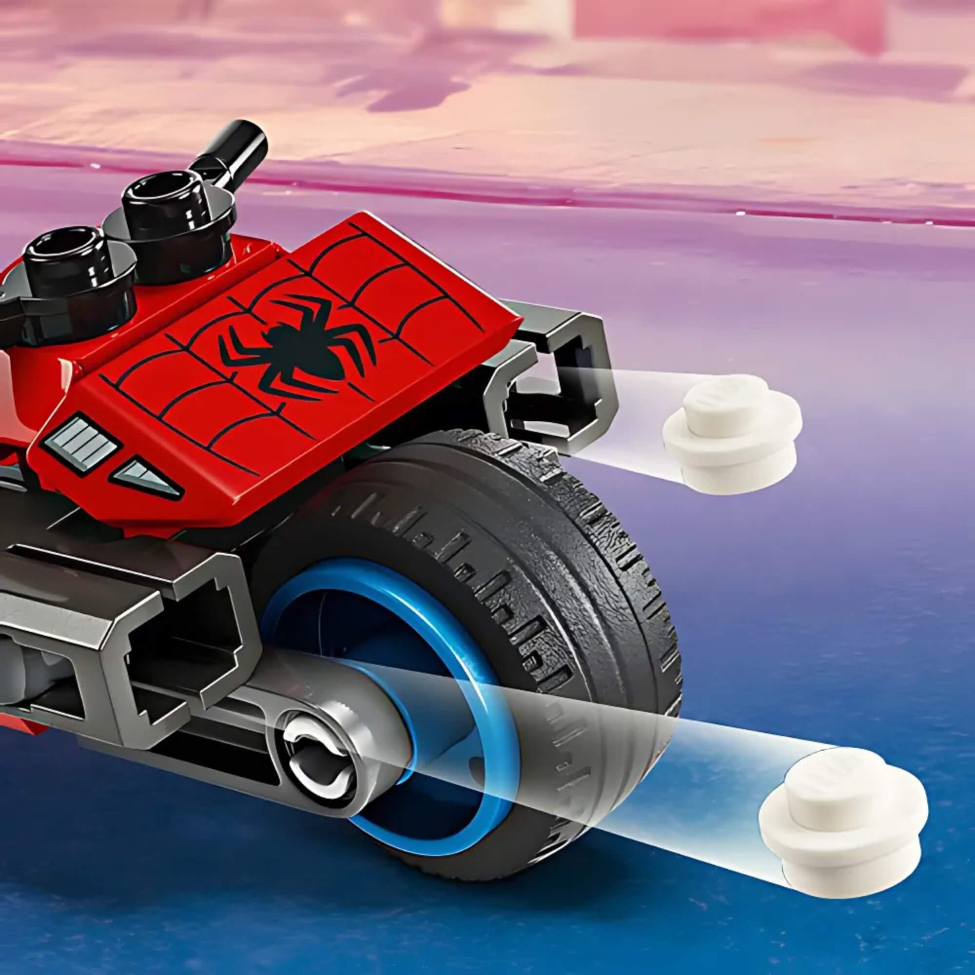 LEGO Marvel Homem-Aranha vs. Doutor Octopus Perseguição de Motocicleta - 4111176275
