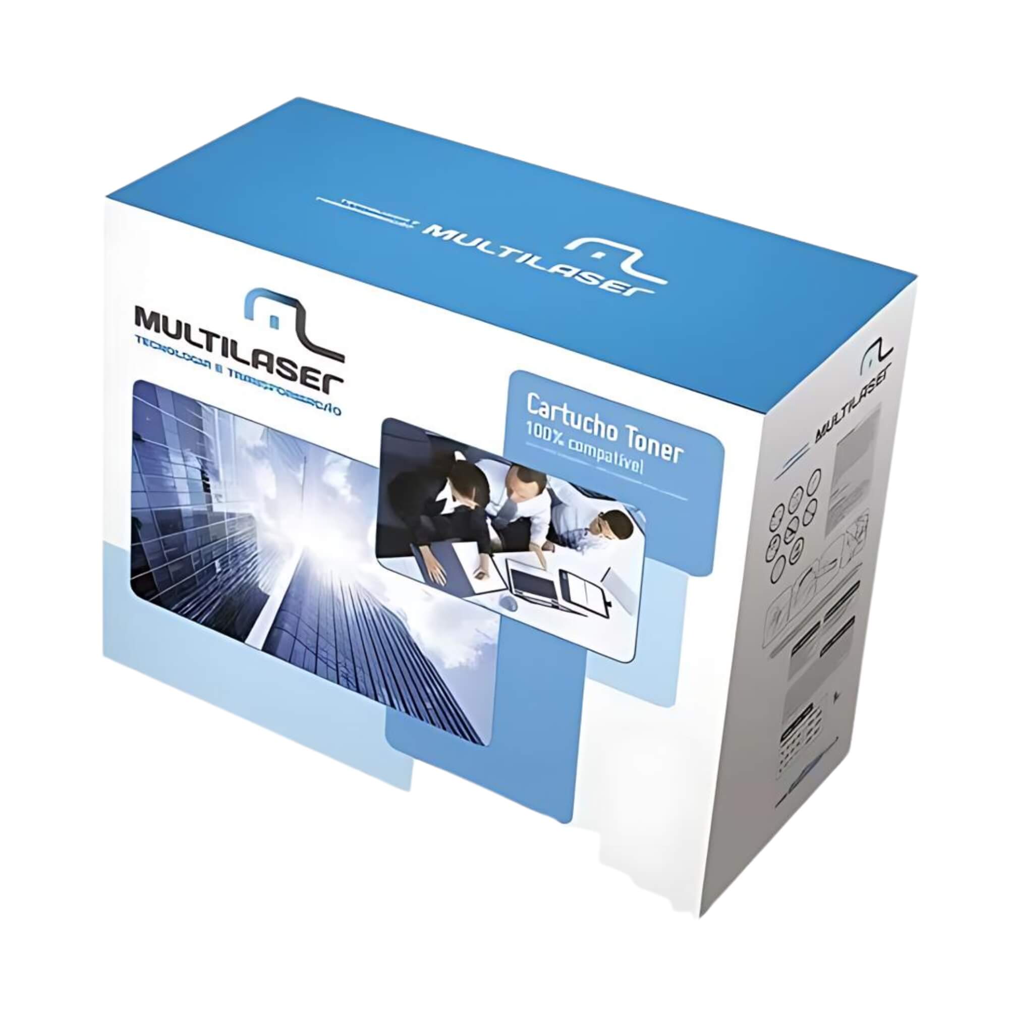 Cartucho Toner Hp Universal 285/435/436 Preto Multilaser - CT0301