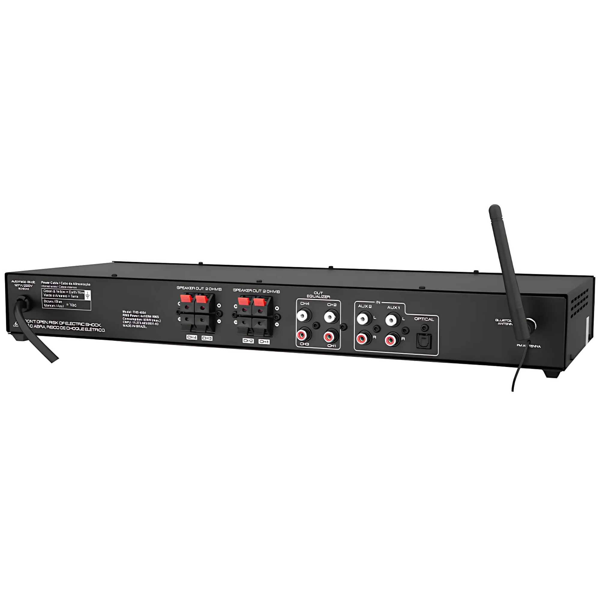 Amplificador Receiver Class D THS 4004 4 x 100 Watts 2 Ohms Taramps - 902089