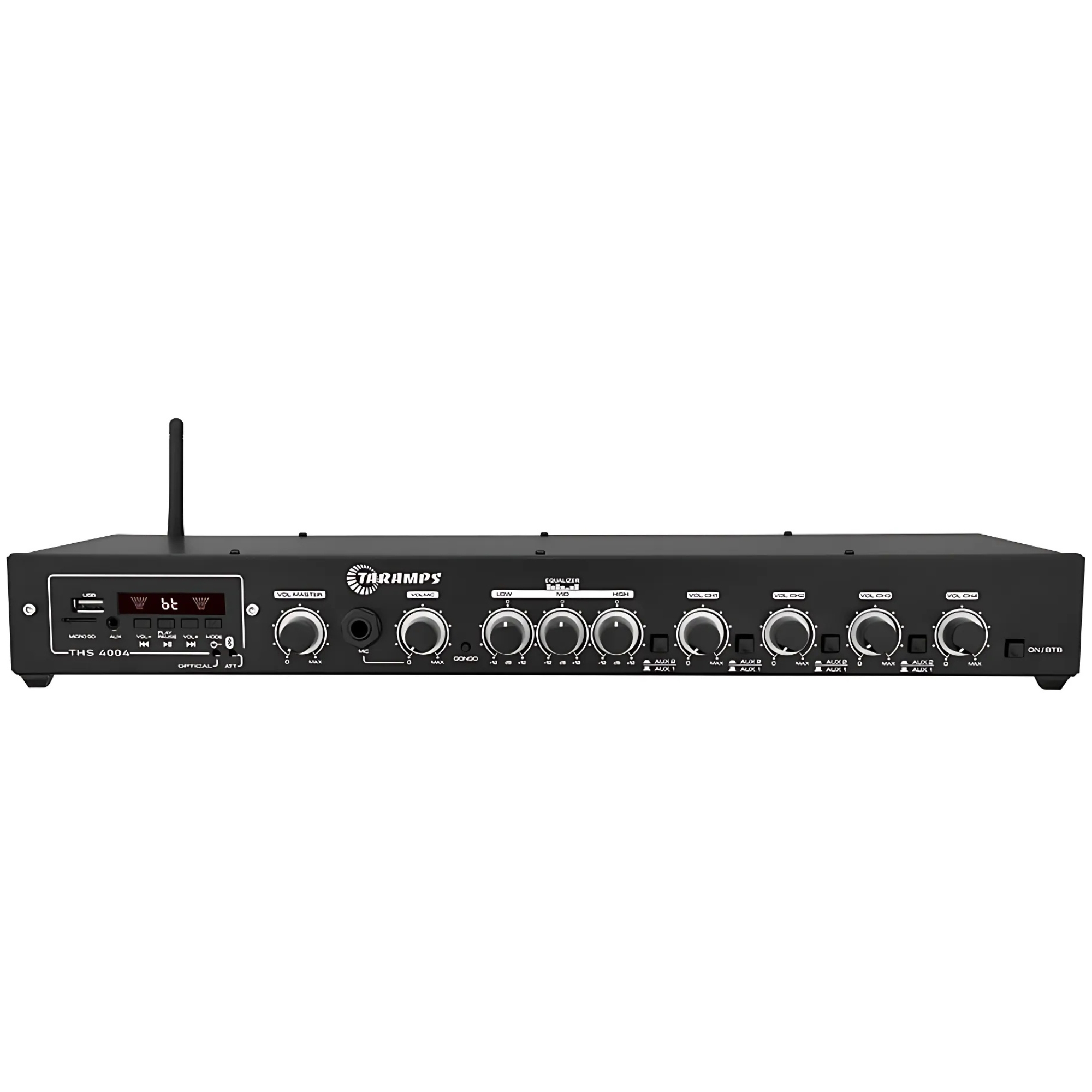 Amplificador Receiver Class D THS 4004 4 x 100 Watts 2 Ohms Taramps - 902089