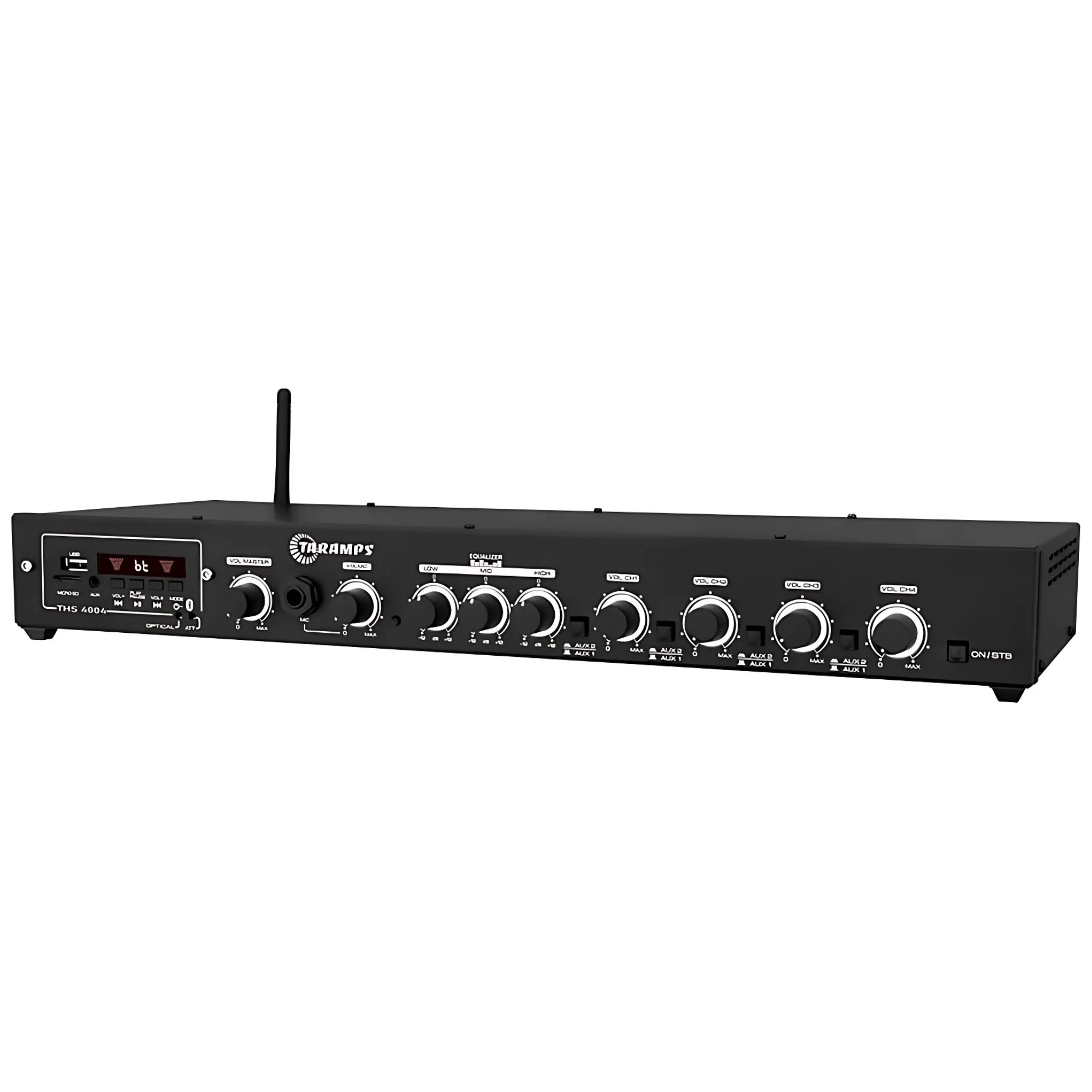Amplificador Receiver Class D THS 4004 4 x 100 Watts 2 Ohms Taramps - 902089