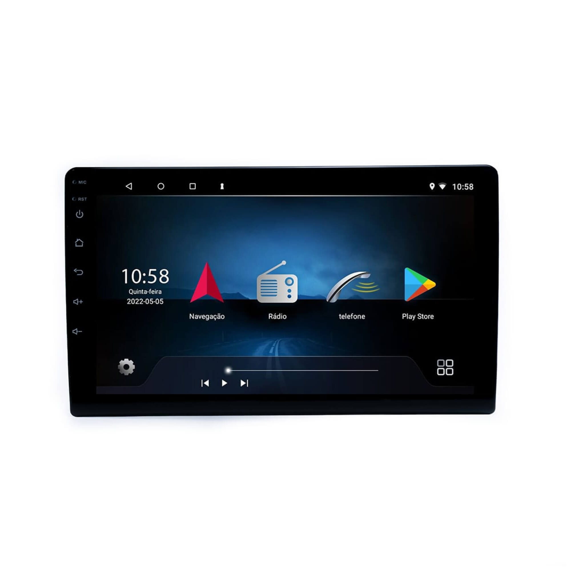 Central Multimídia Automotivo Universal Ultron Play 9" Quadcore 2 RAM 32GB Uppertech - 5299