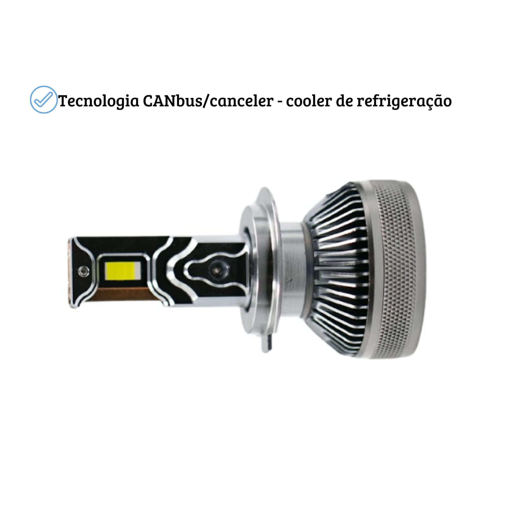 Par de Lâmpada LED Automotiva Ultra Extreme White H7 Uppertech - 4950