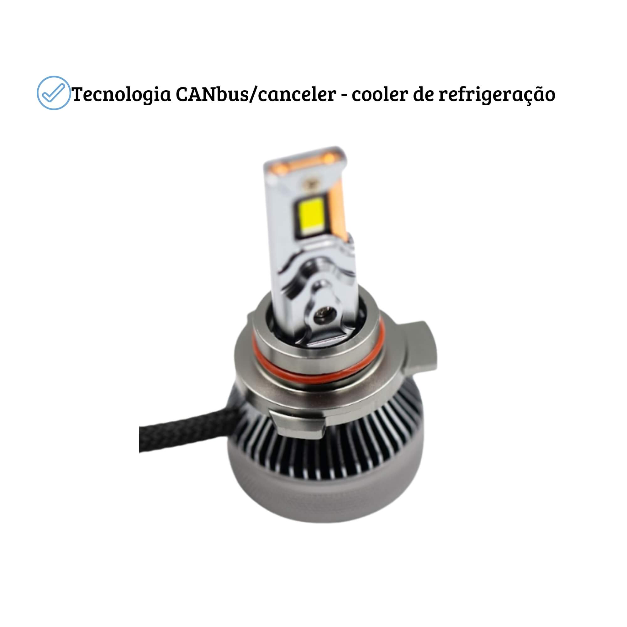 Par de Lâmpada LED Automotiva Ultra Extreme White HIR2 Uppertech - 5236
