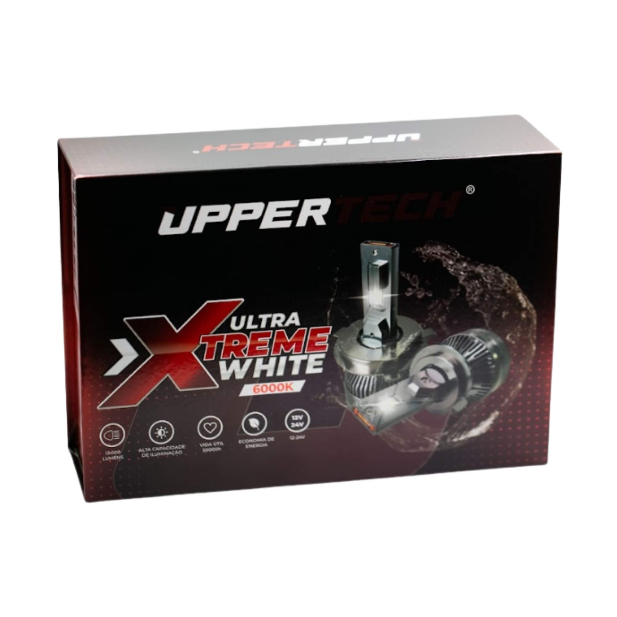 Par de Lâmpada LED Automotiva Ultra Extreme White HIR2 Uppertech - 5236