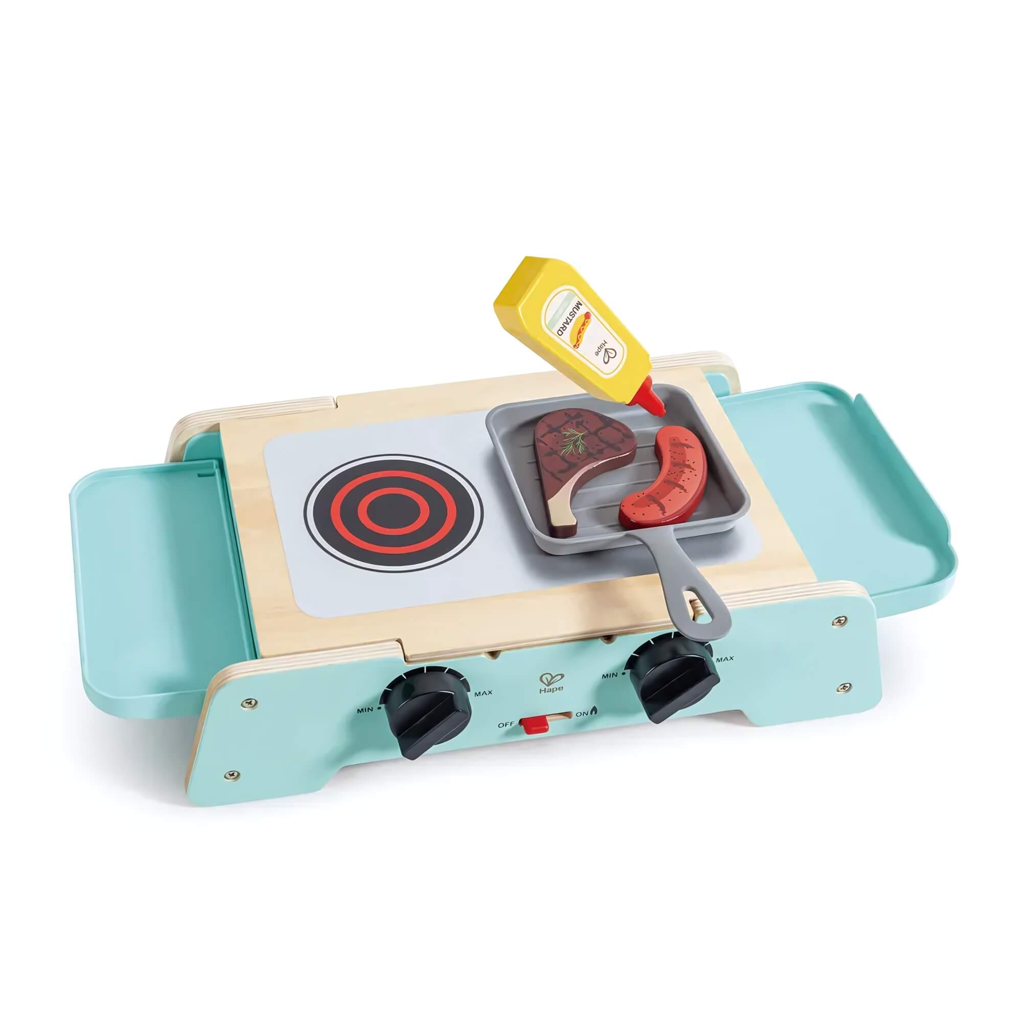 Brinquedo Infantil Kit Churrasqueira 24 Peças Hape Xalingo - 98354