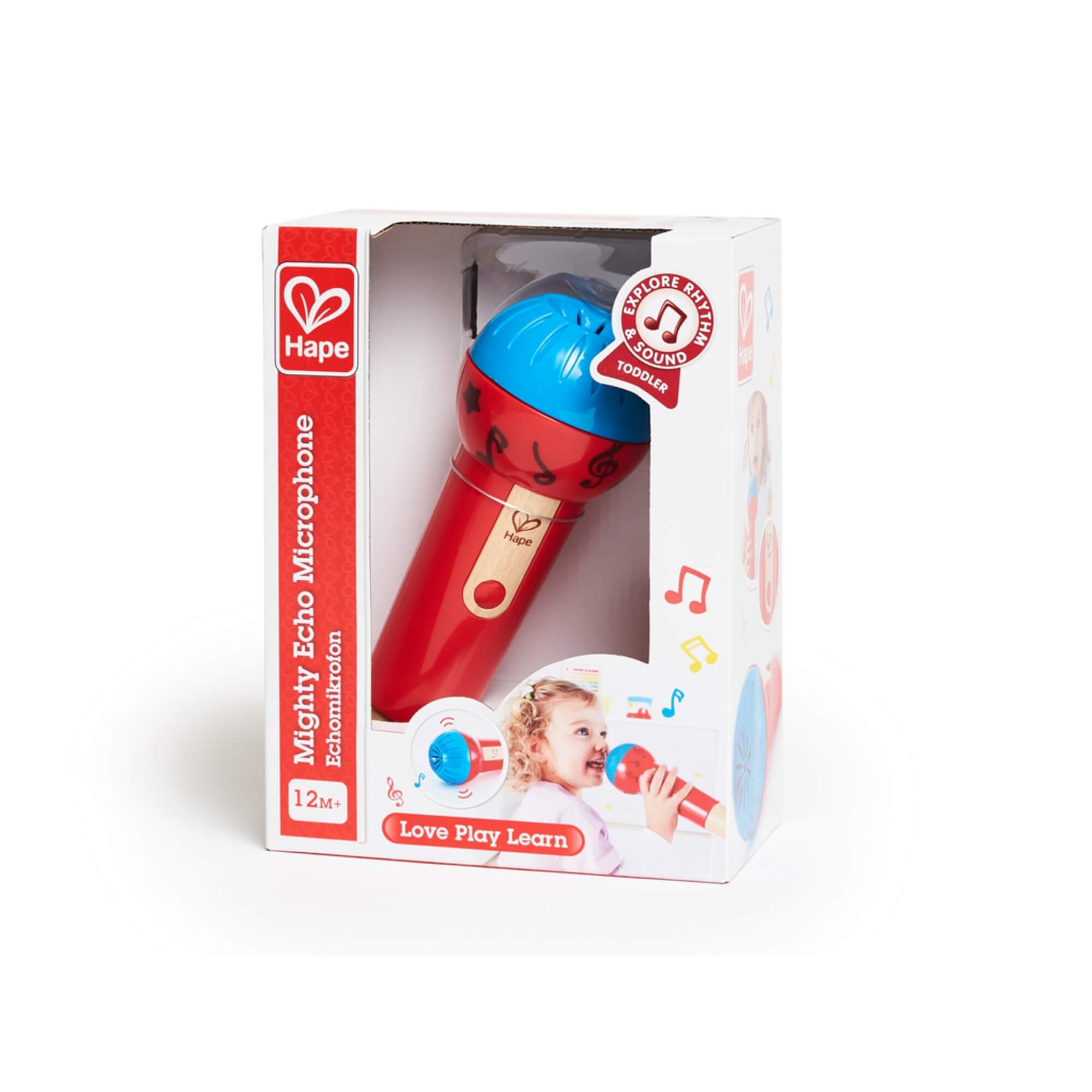 Brinquedo Infantil Microfone Eco Hape Xalingo - 98321