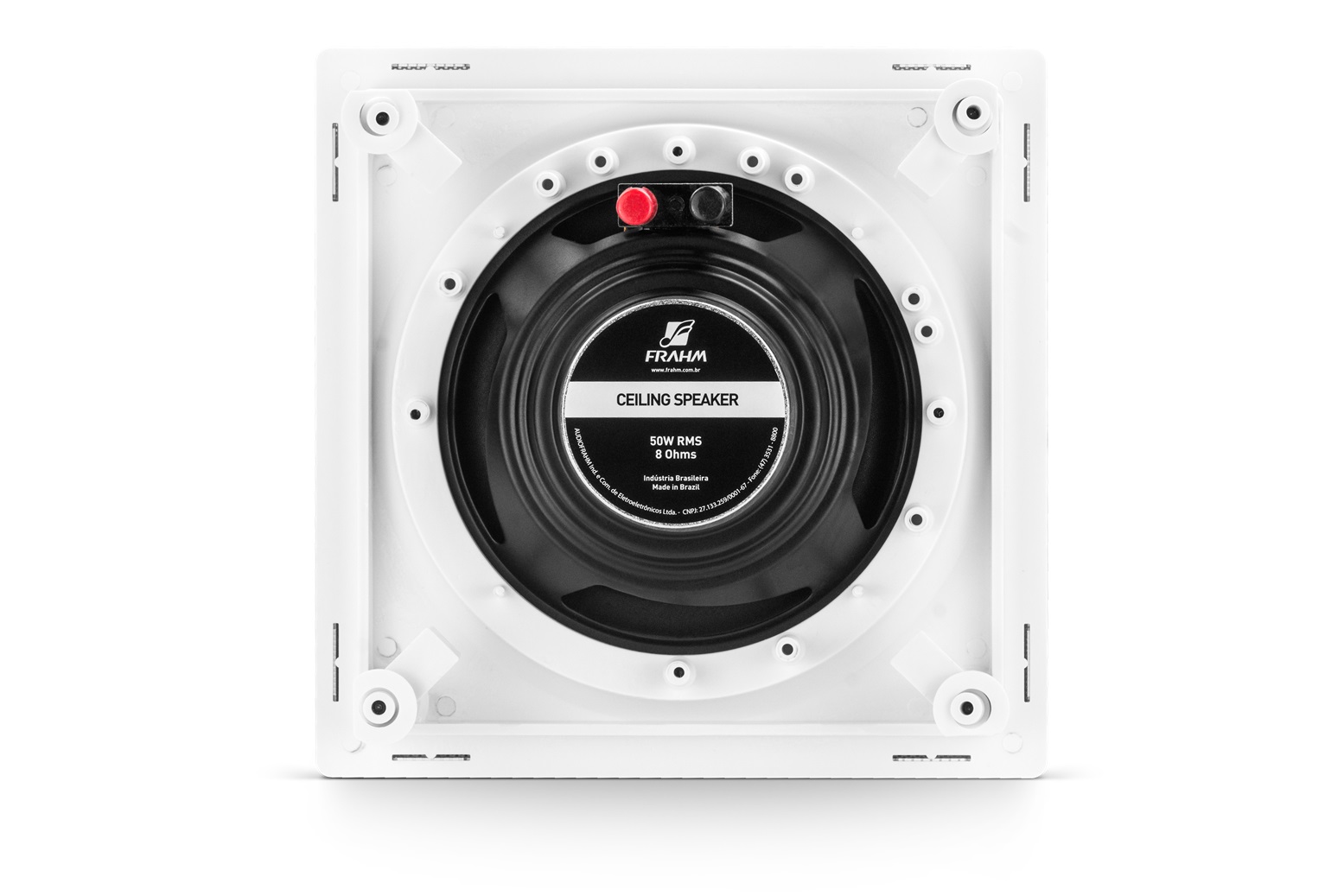 COMP Kit Amplificador Comércio Slim 2200 + 4 Arandelas + 1 Sub RD SW8 Barbearias e Lojas de Shopping