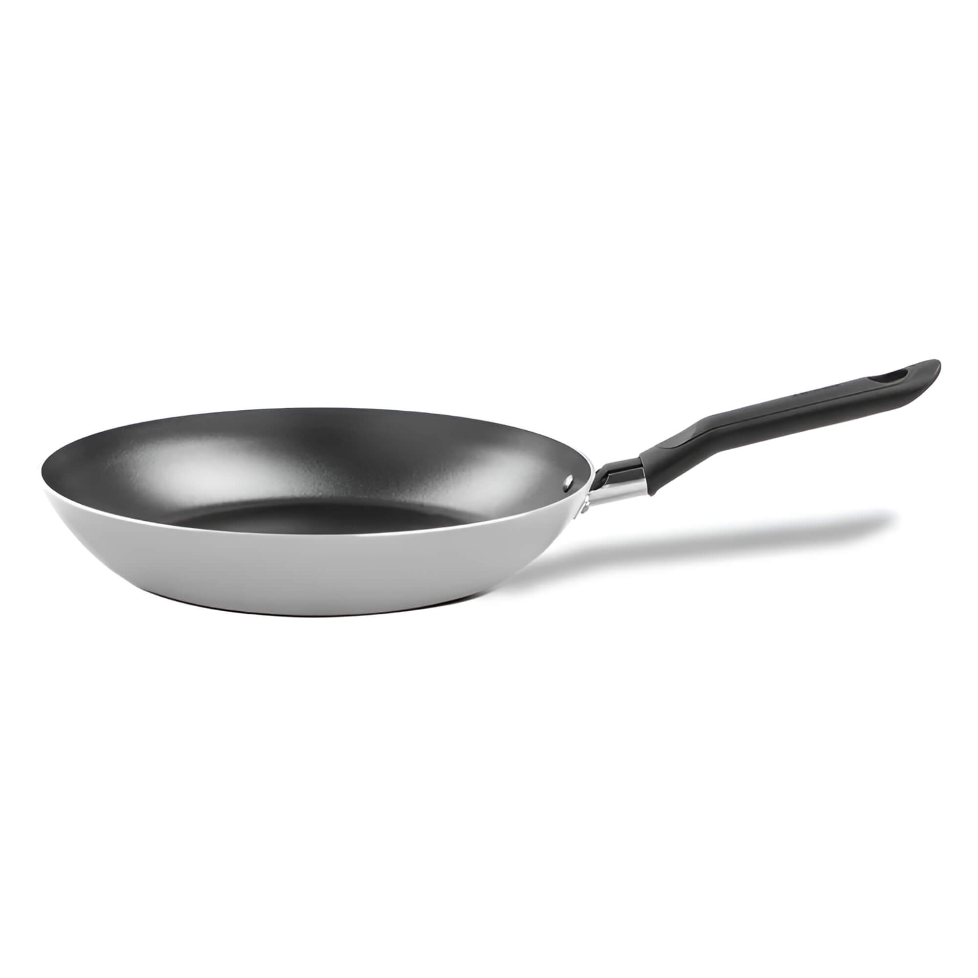 Jogo de 2 Frigideiras Fun de 16 e 22cm de Diâmetro Antiaderente Prata Metálico Brinox - 7232/107