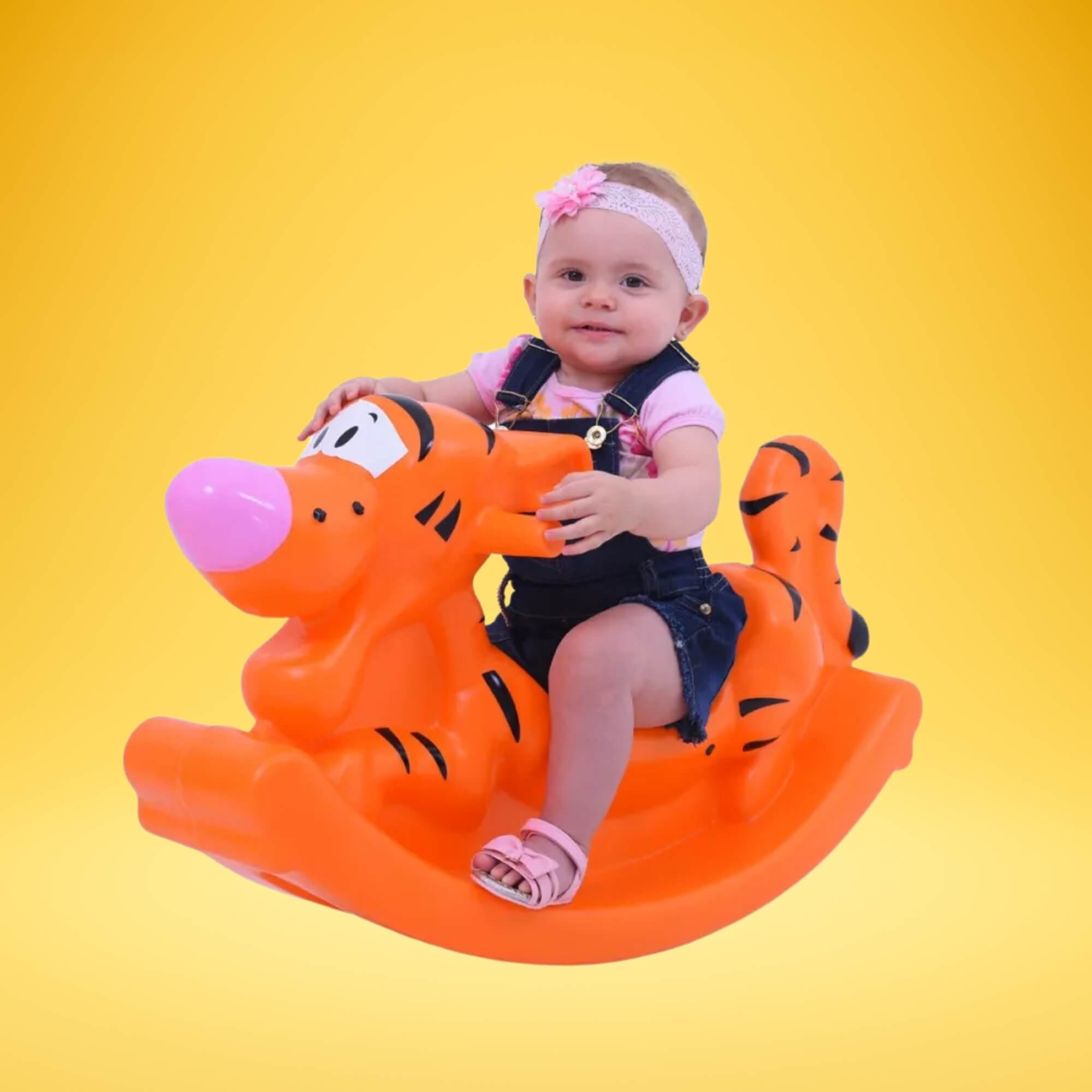 Gangorra Infantil Tigrão Disney Baby Brinquedo Xalingo - 18298