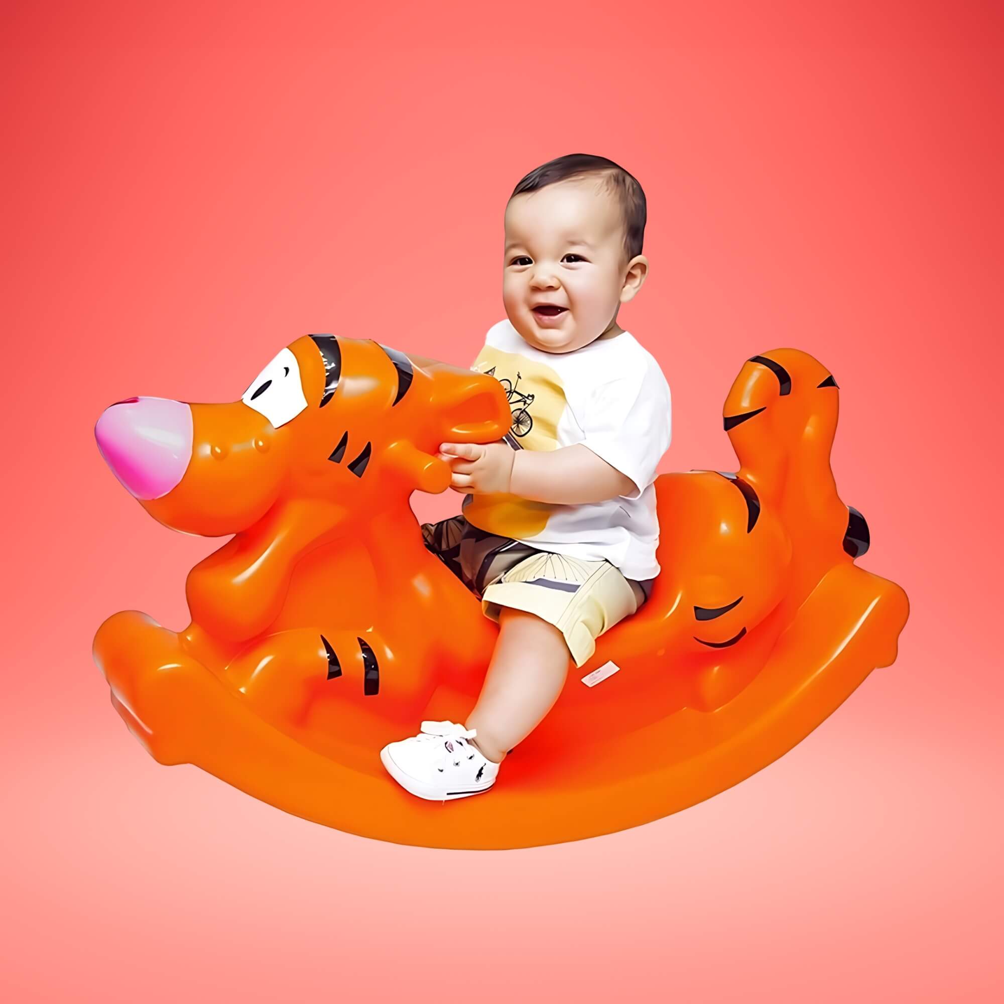 Gangorra Infantil Tigrão Disney Baby Brinquedo Xalingo - 18298