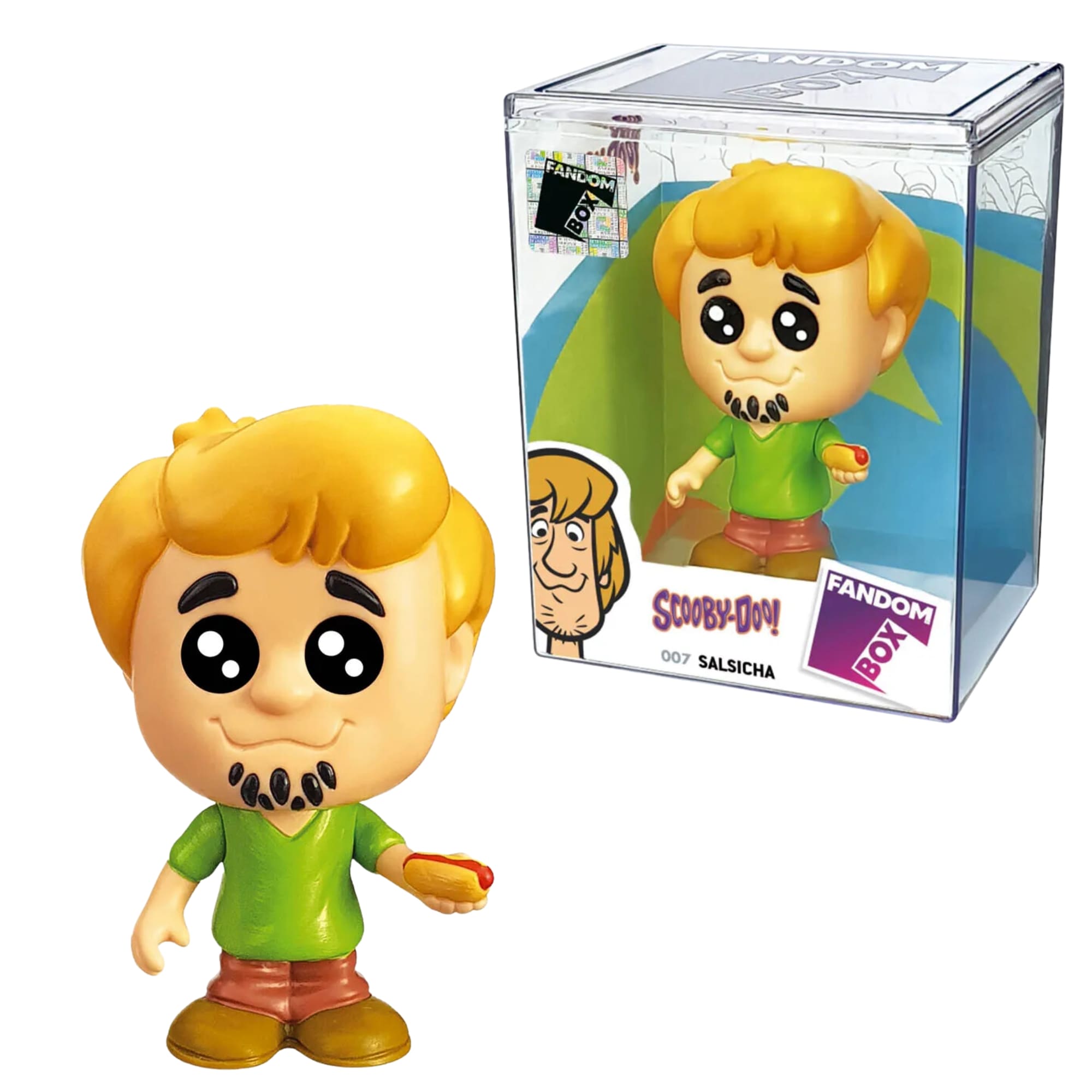 COMP Coleção Boneco Scooby Doo E Salsicha Fandom Box Lider Brinquedos