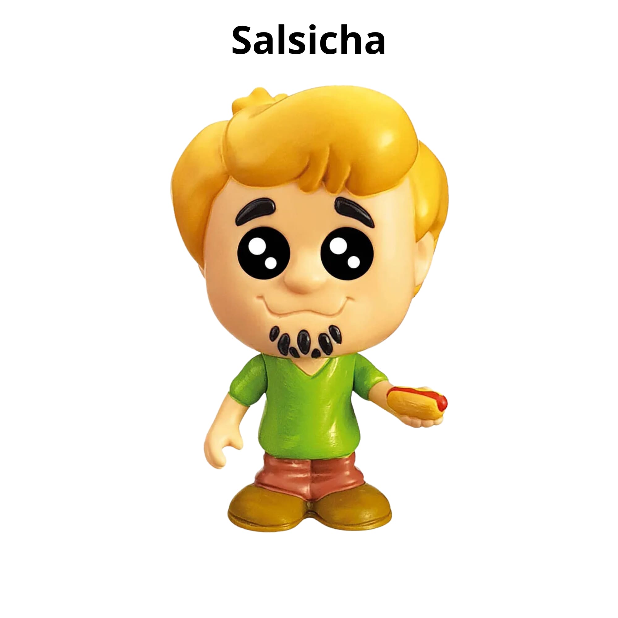 COMP Coleção Boneco Scooby Doo E Salsicha Fandom Box Lider Brinquedos