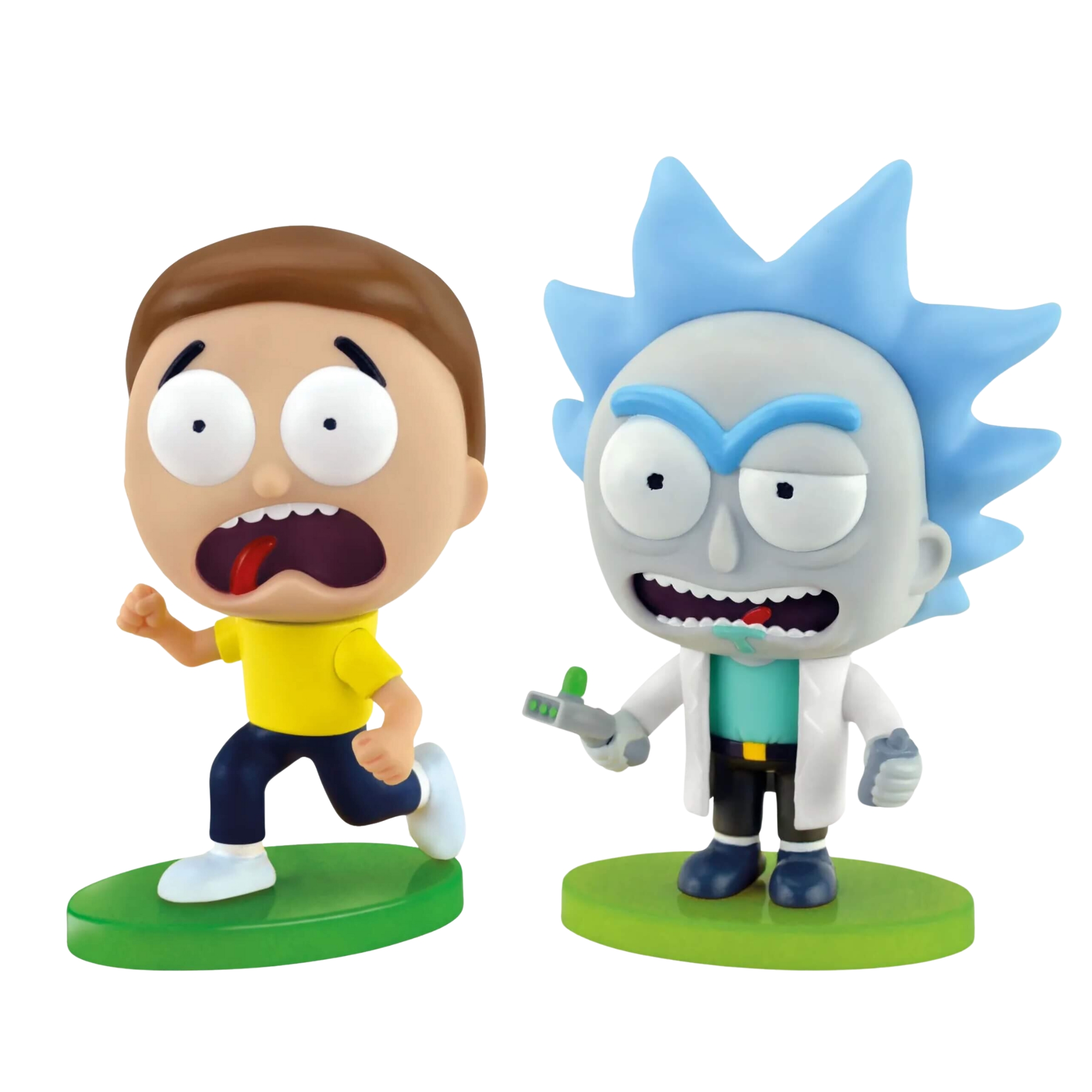 COMP Coleção Boneco Rick e Morty Decoração Fandom Box Líder Brinquedos
