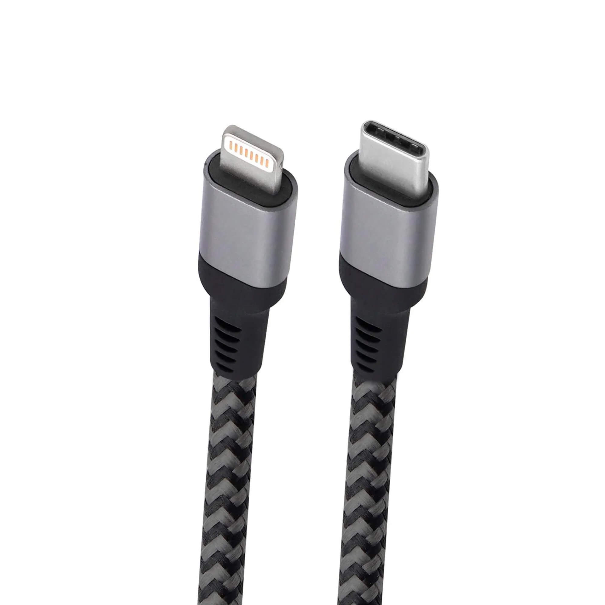 Cabo Lightning USB-C 1 com 1,5m para iPod, iPhone e iPad Geonav - LIUC01