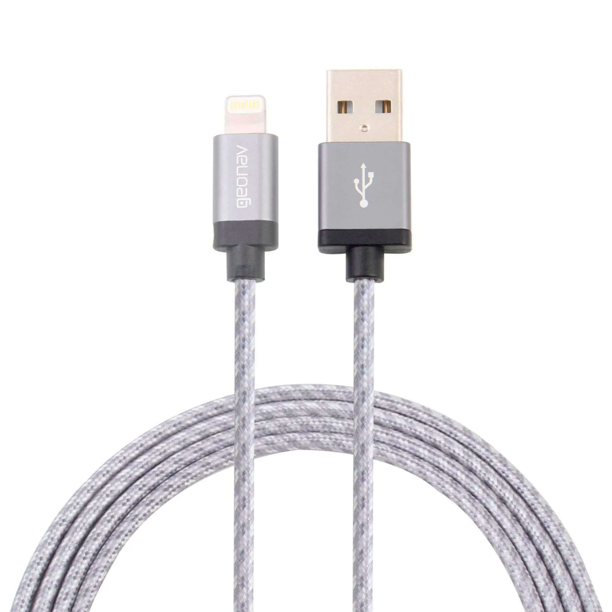 Cabo Lightning MFi para iPhone, iPad e iPod com 1,5 Metros Geonav - LIGH10T