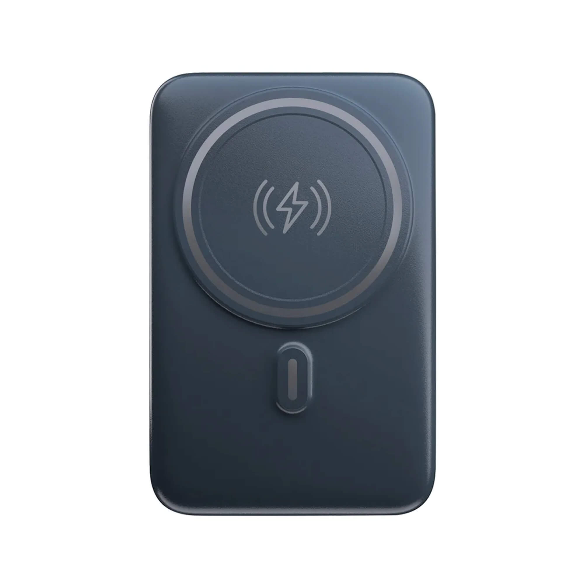 Carregador Portátil por Indução 10.000mAh com Suporte Dobrável Cinza Geonav - PB10MAGSG