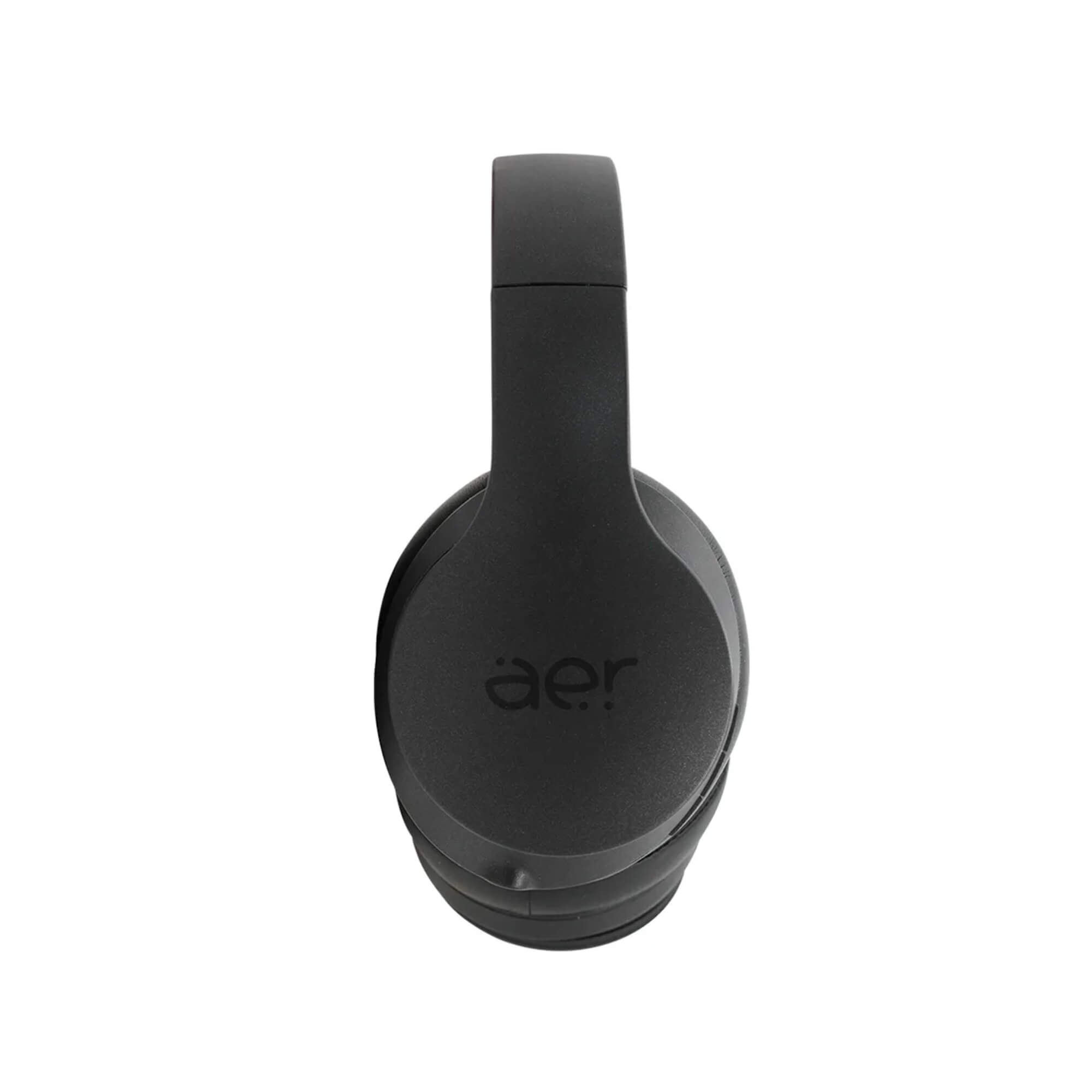 Fone de Ouvido sem Fio AerTune Over-Ear com Bluetooth Preto Geonav - AER10SG