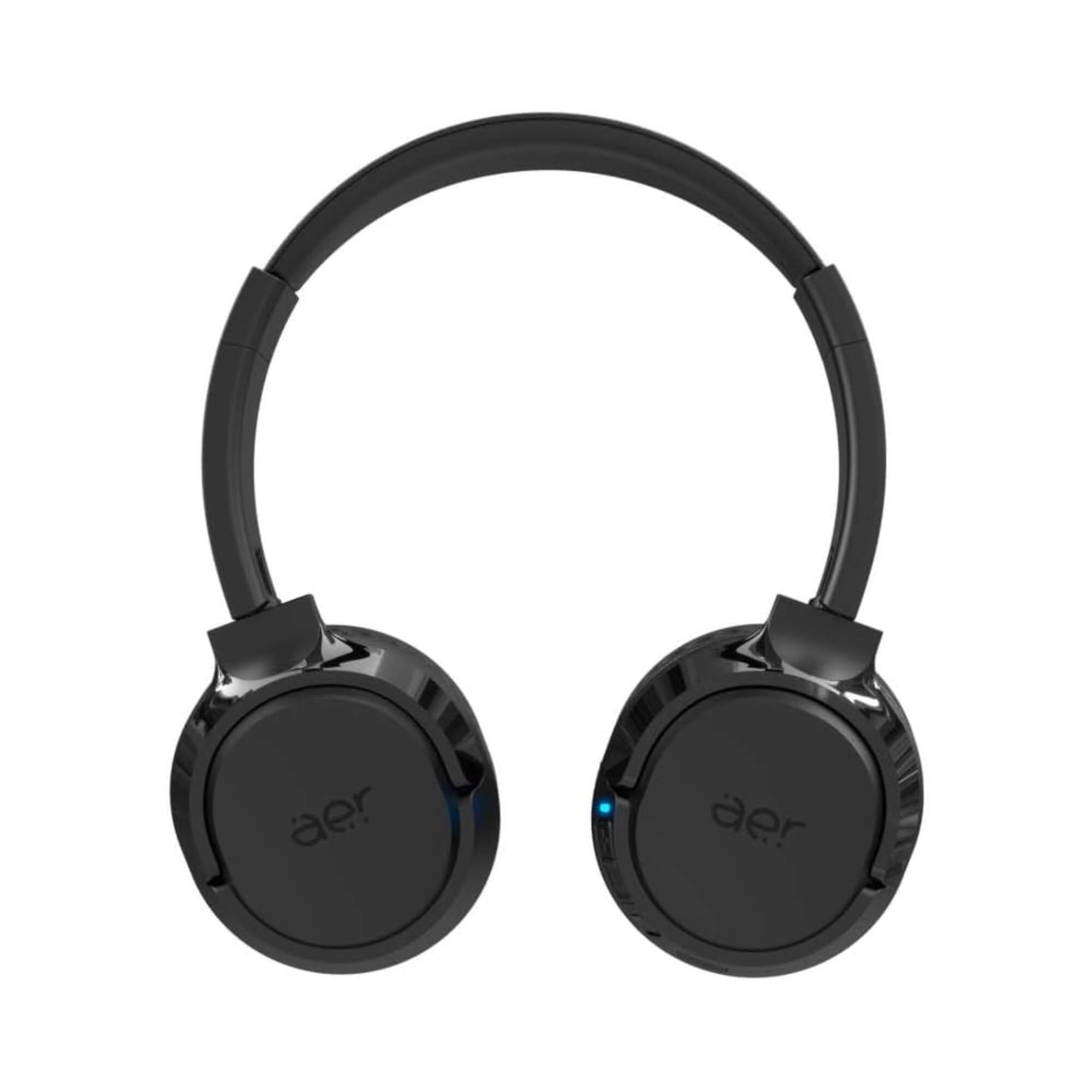 Fone de Ouvido On-Ear Sem Fio Bluetooth 5.3 na Cor Preta Geonav - AER13BK