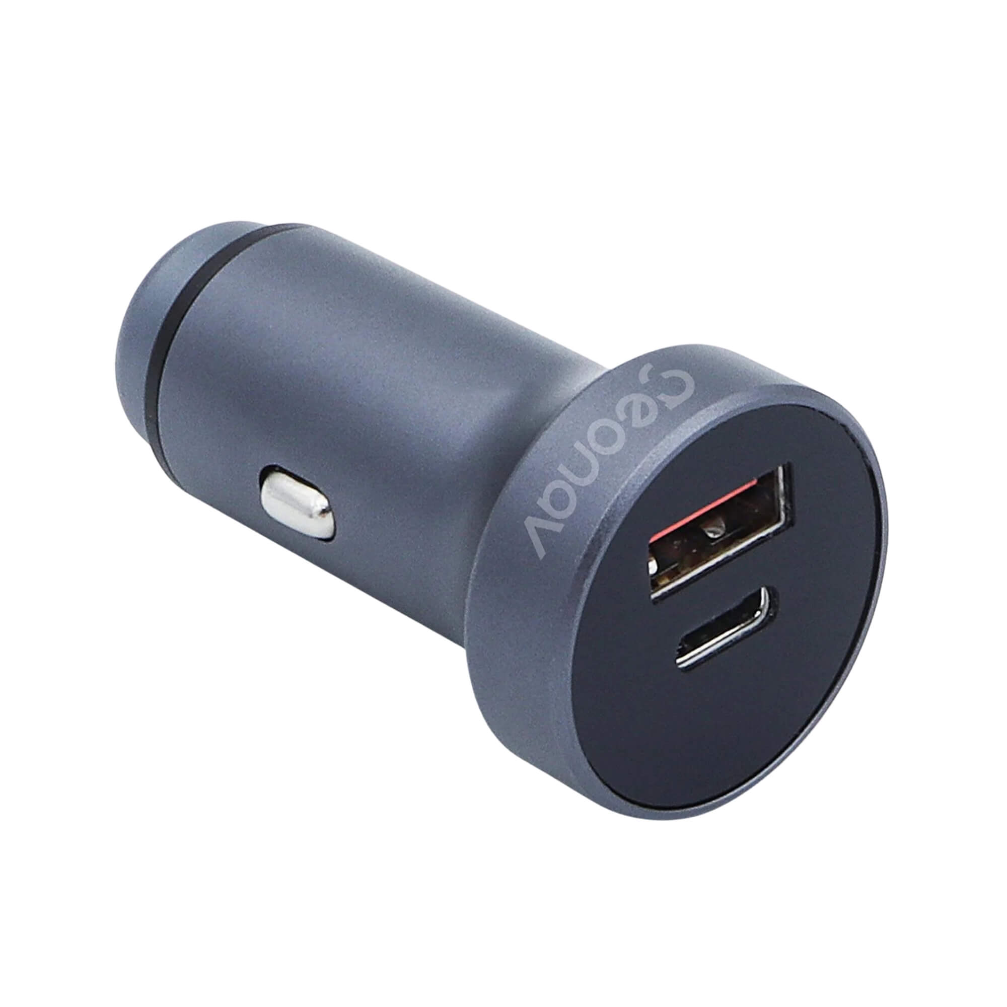Carregador Veicular SuperPower Duo PD com 38W Cinza Geonav - CH38PDQC