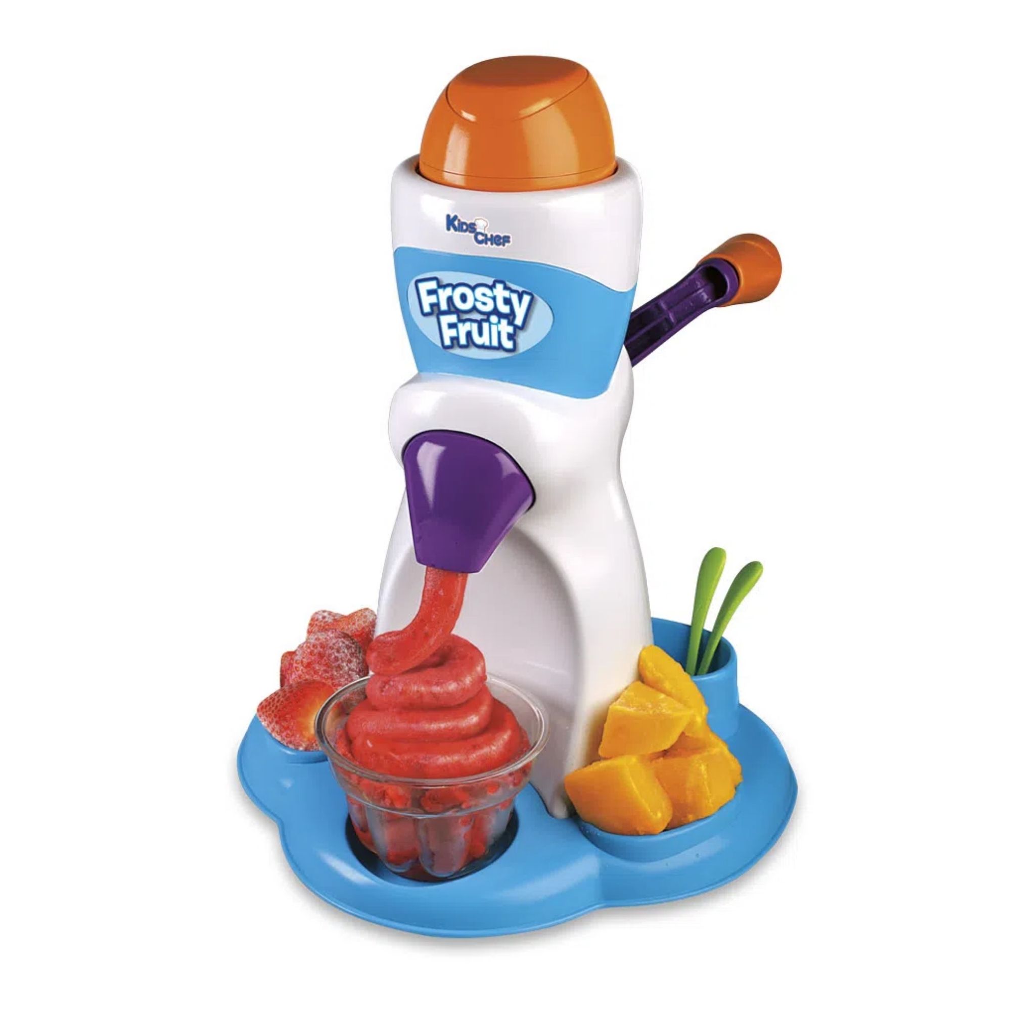 Brinquedo Kids Chef Frosty Fruit com Acessórios Funcionamento Manual Multikids - BR363