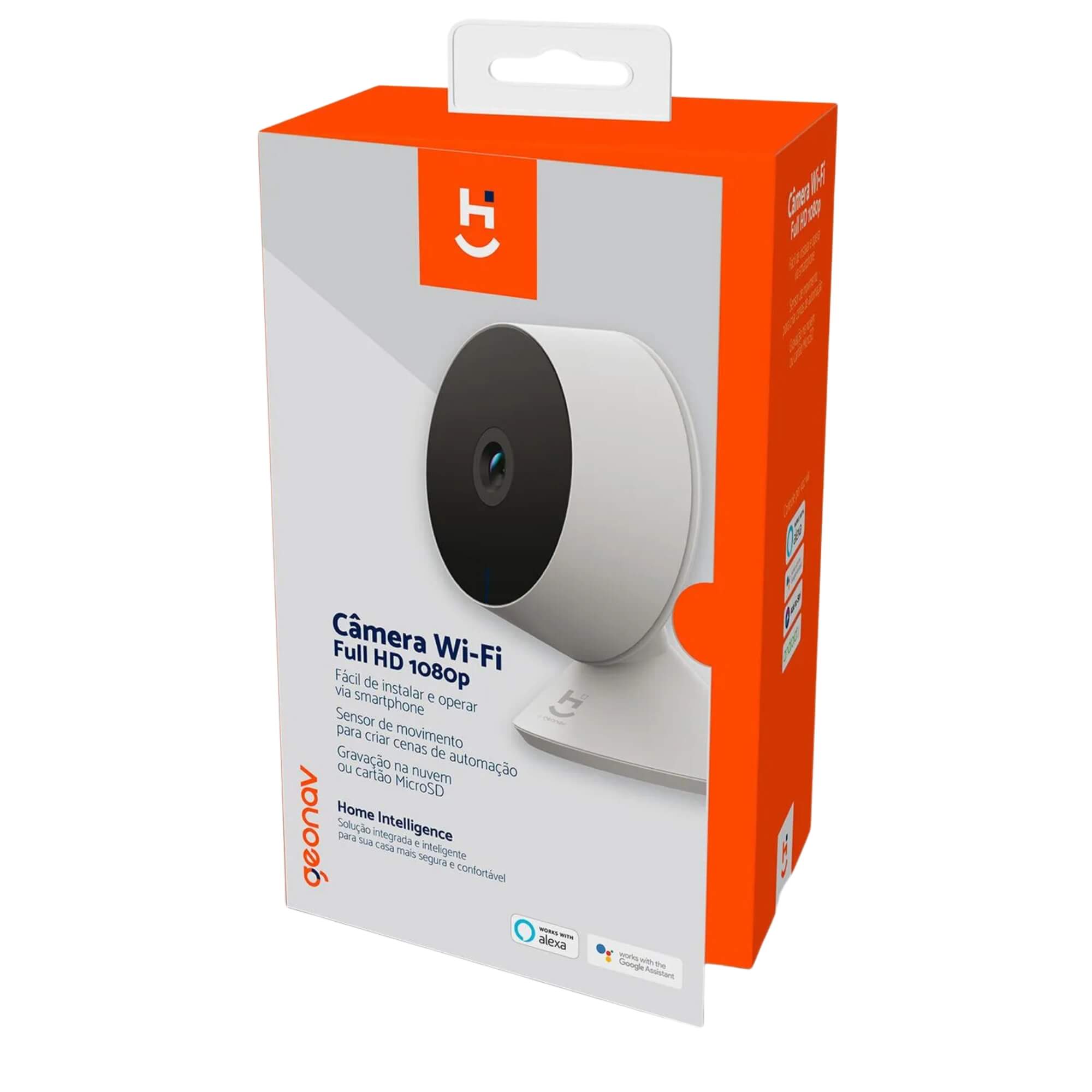 Câmera Inteligente Wi-Fi 1080P Full HD HISC1080 Geonav - HISC1080