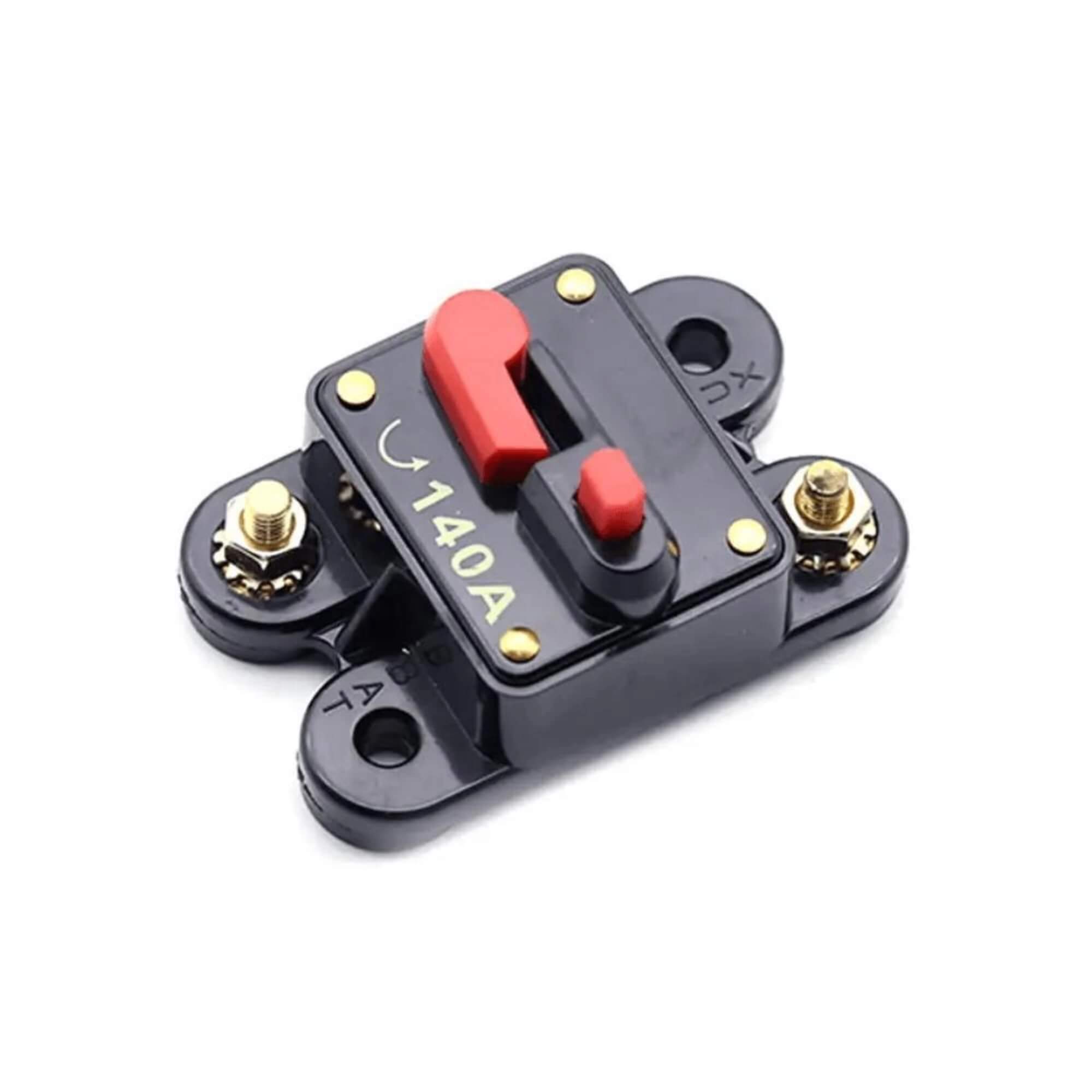 Disjuntor Som Automotivo 140AMP Svart Tech One - PW-B-0759