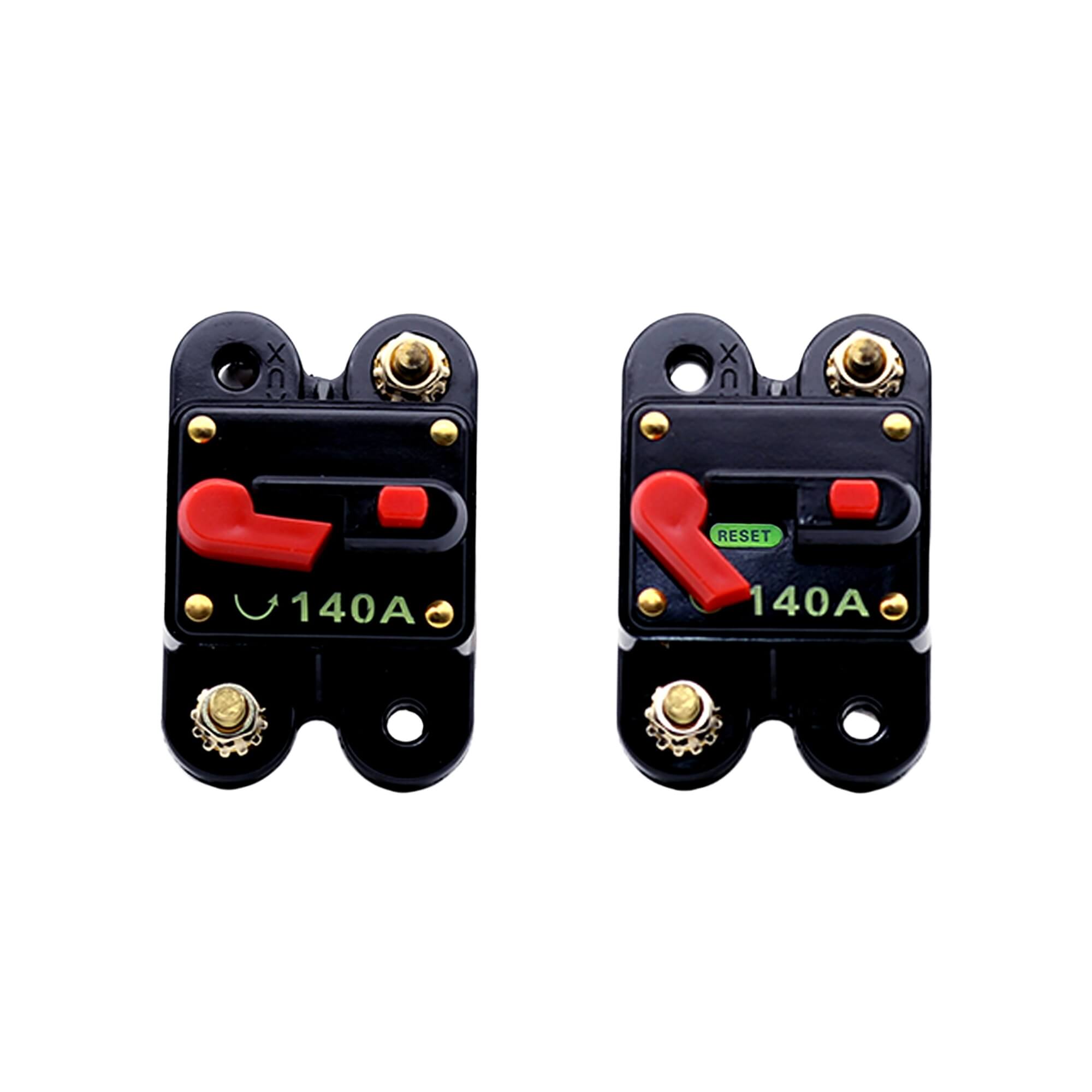 Disjuntor Som Automotivo 140AMP Svart Tech One - PW-B-0759
