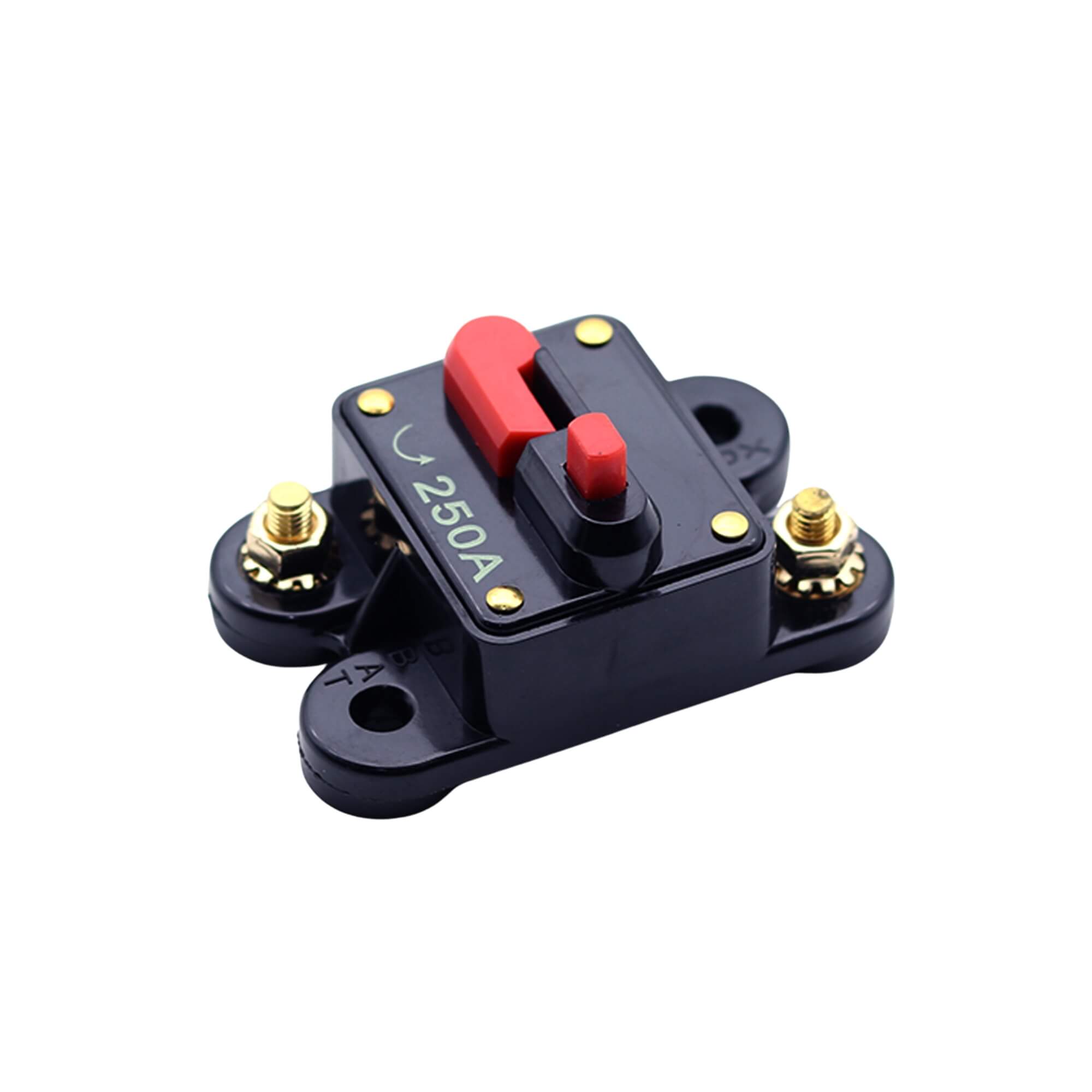 Disjuntor Som Automotivo 250AMP Svart Tech One - PW-B-0754