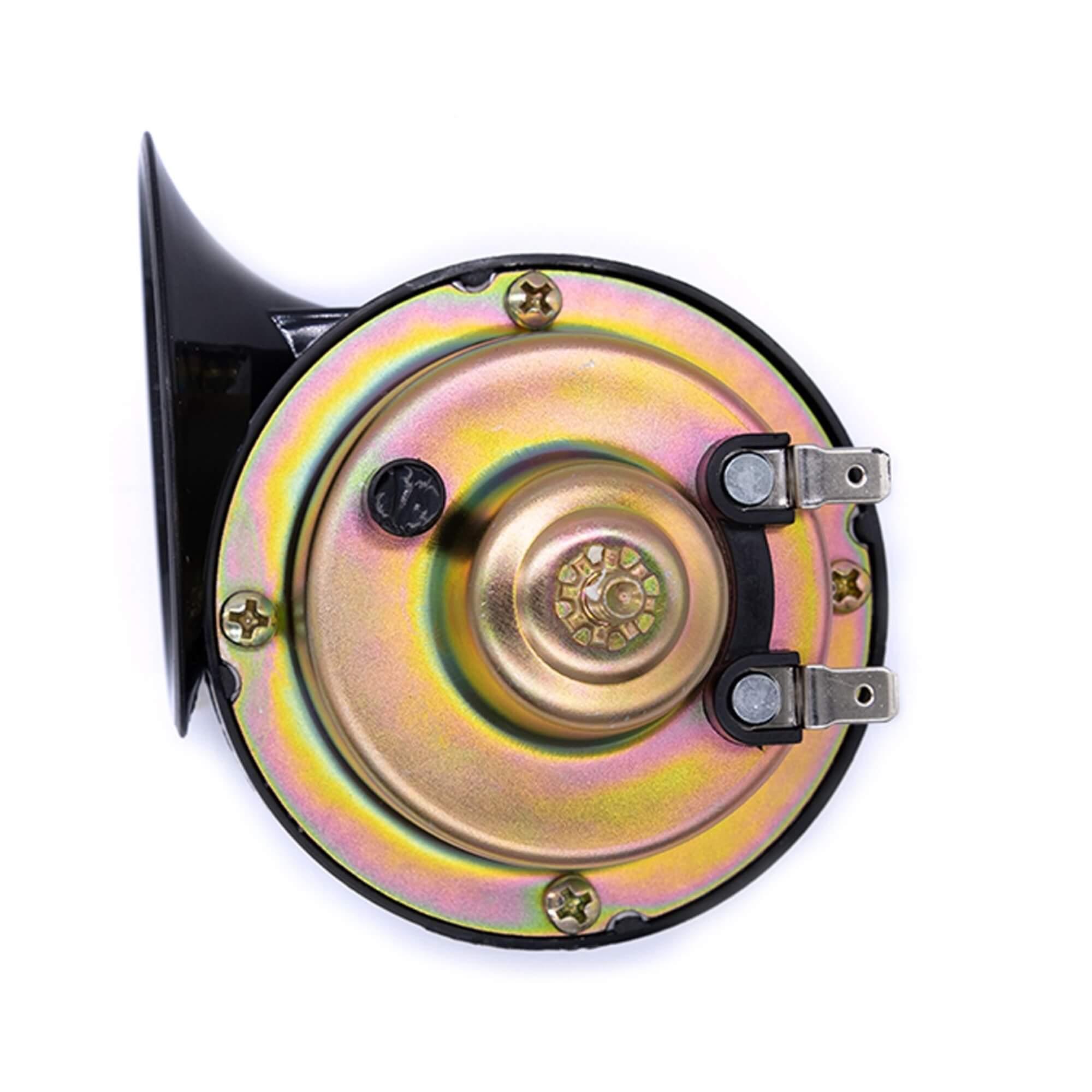 Par de Buzinas 12v Caracol Dupla 2 Terminais Grave/Agudo Tech One - PW-W-3001