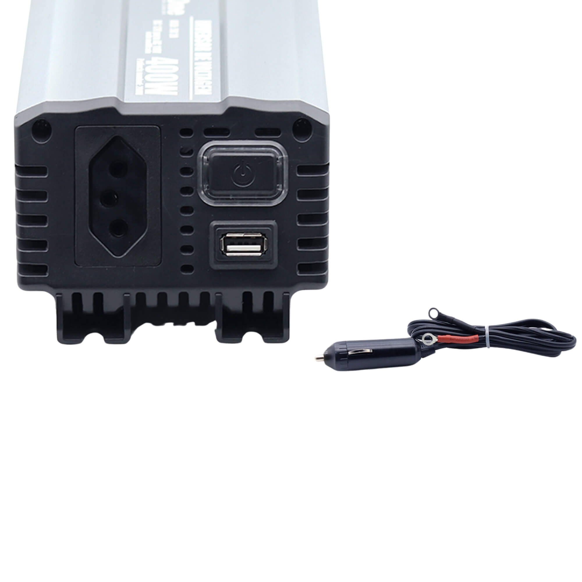 Inversor de Voltagem 400W 12V - 110V Tech One - PW-E-2204