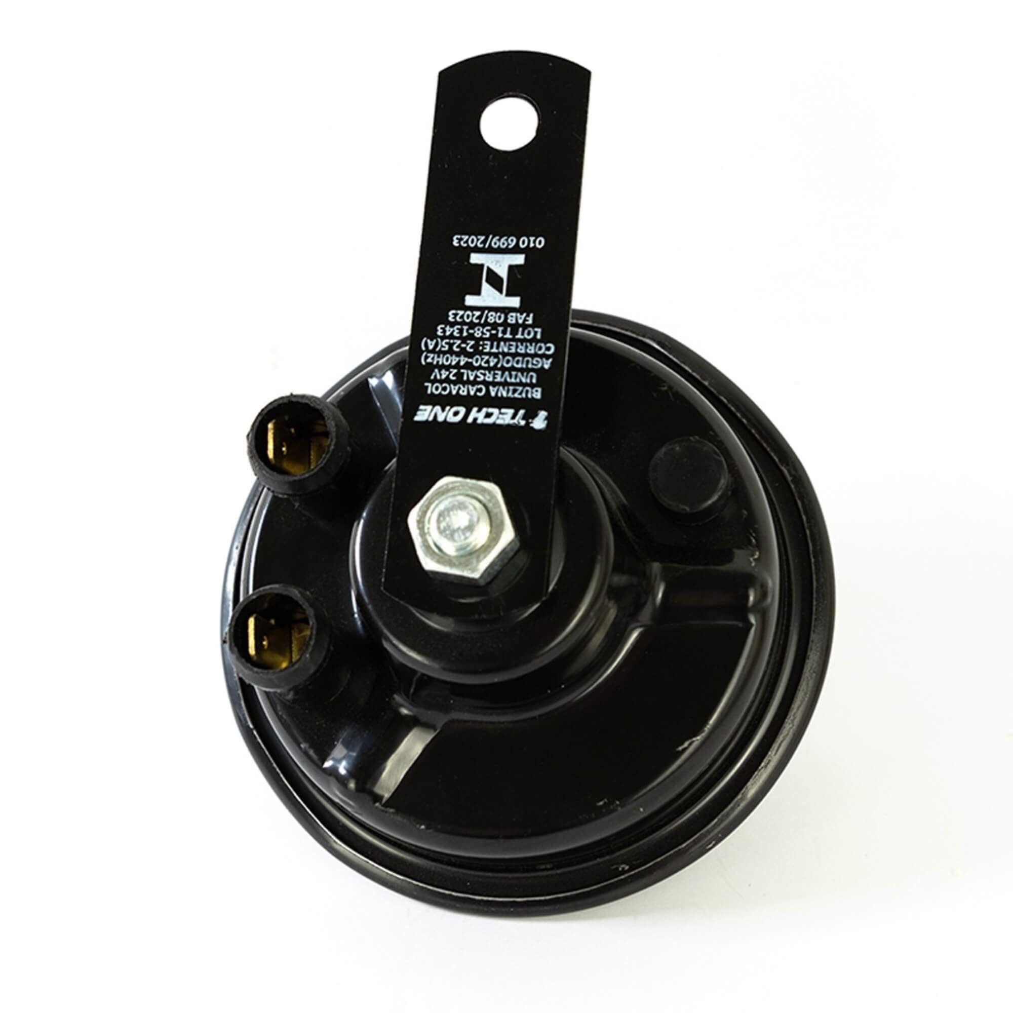 Par de Buzinas Automotivas 24v Xavequinho Dupla 2 Terminais Plast Grave/Agudo Tech One - PW-E-3005