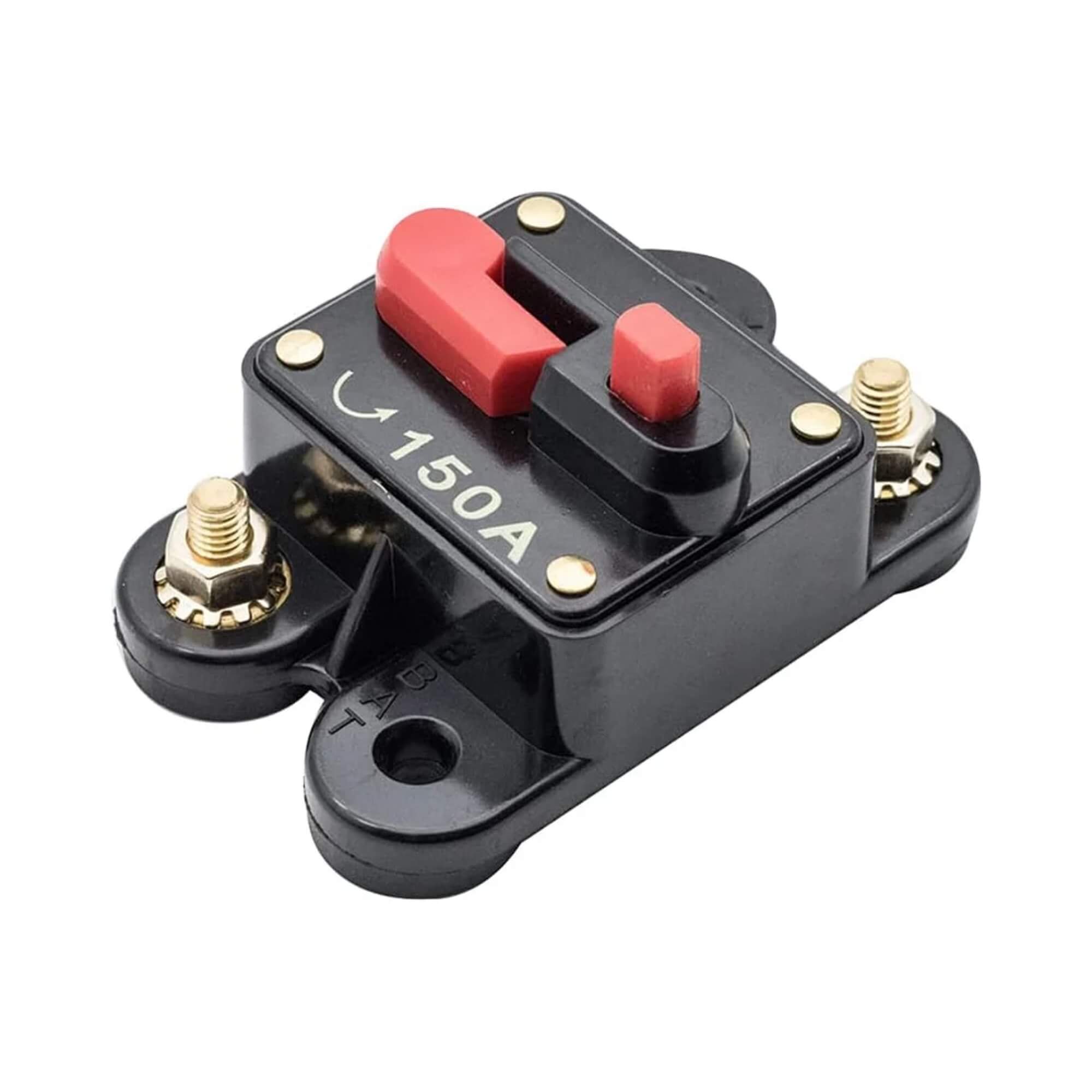 Disjuntor de Som Automotivo 150AMP Svart Tech One - PW-B-0752