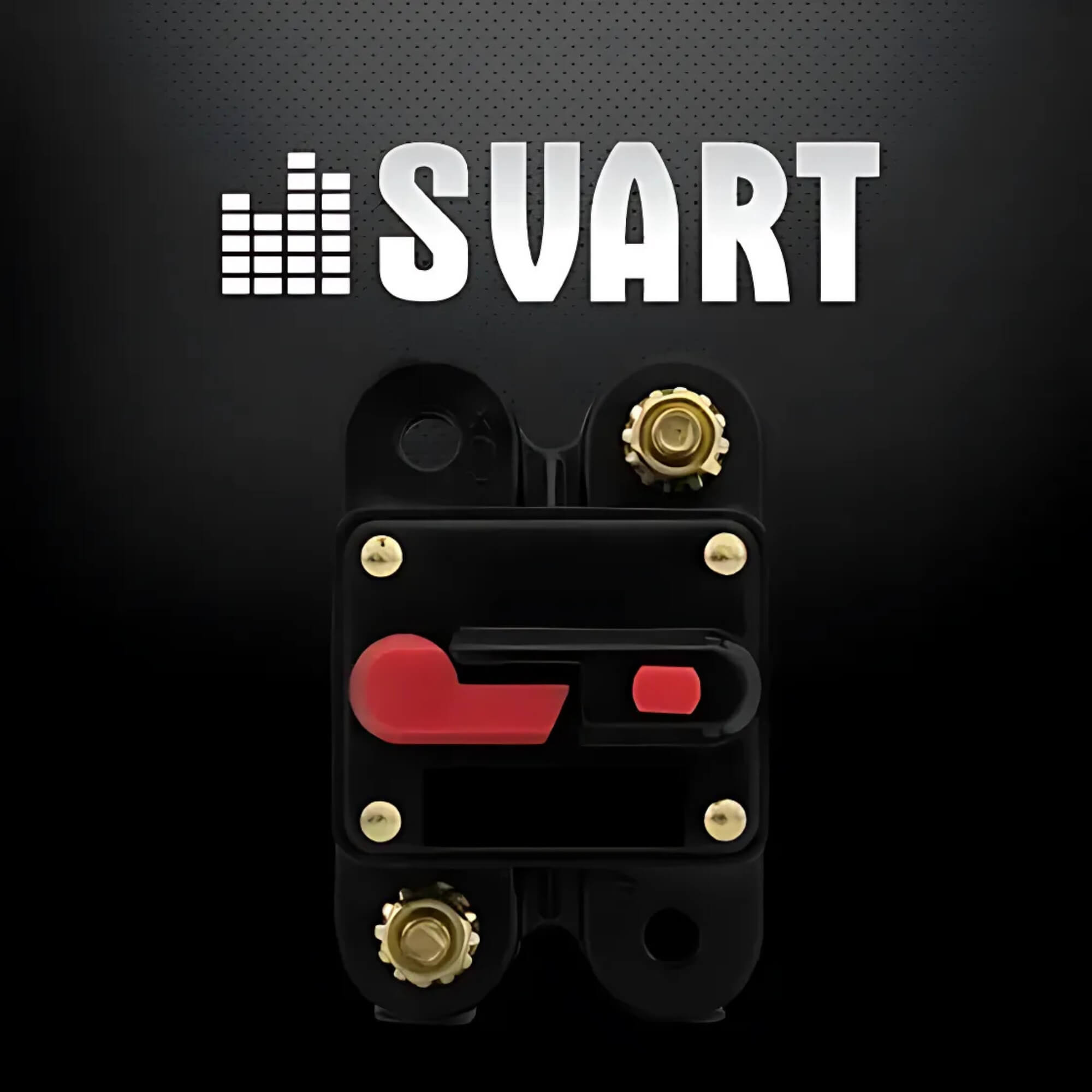 Disjuntor de Som Automotivo 150AMP Svart Tech One - PW-B-0752