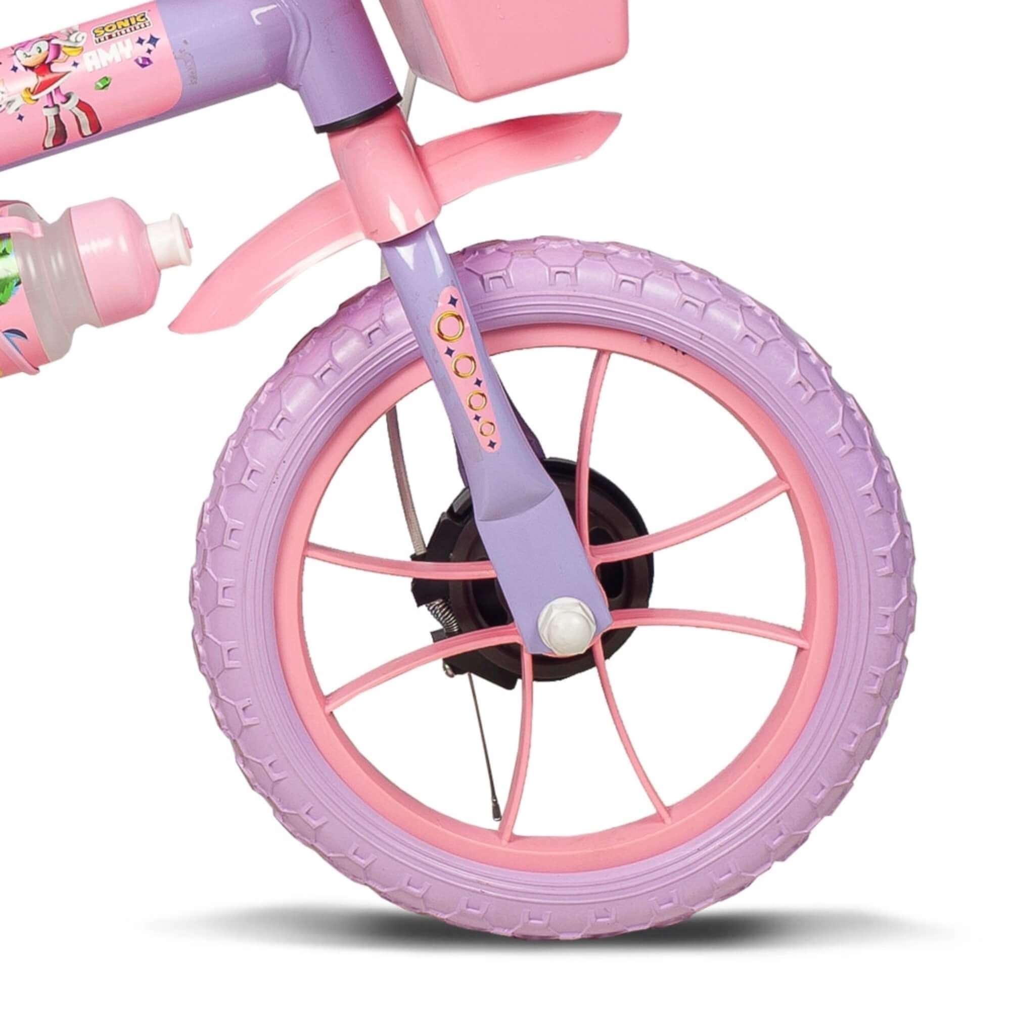 Bicicleta Infantil Aro 12 Amy com Rodinhas Laterais Freio a Tambor Verden - 10493
