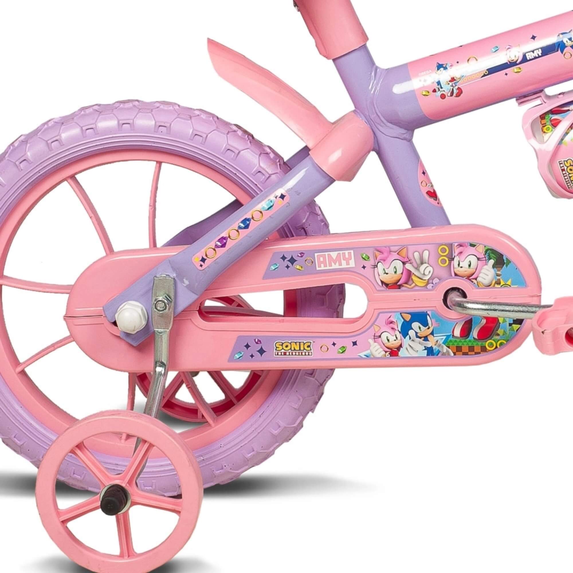 Bicicleta Infantil Aro 12 Amy com Rodinhas Laterais Freio a Tambor Verden - 10493