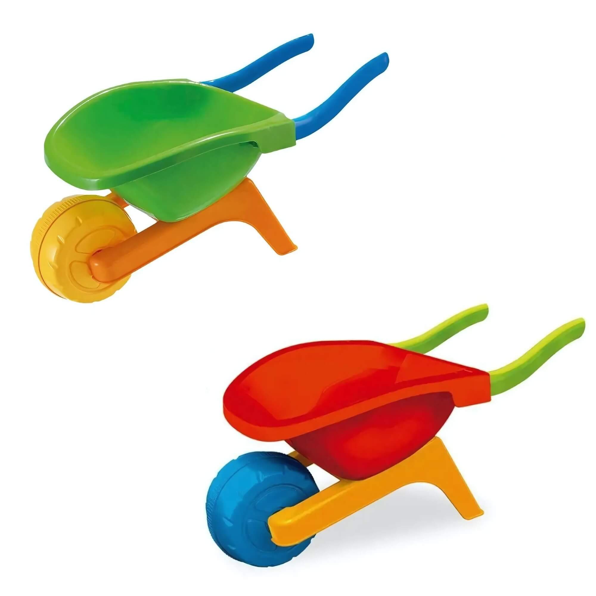 Brinquedo de Praia Infantil Cor Sortida Carriola c/ Rastelo e Pá Beach Play Usual Brinquedos - 299