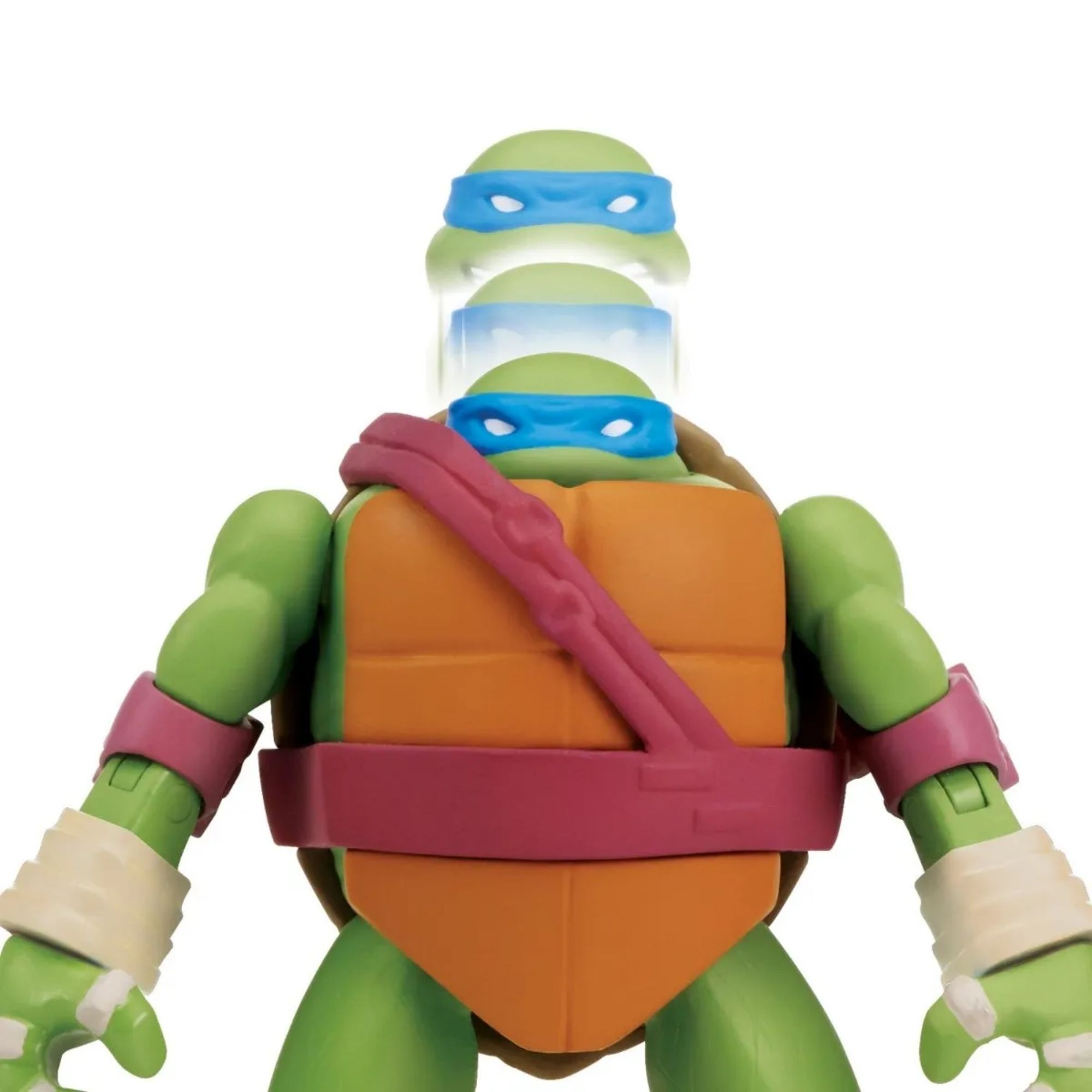Brinquedo Tartarugas Ninja Boneco Leonardo Squeze Legs Com Movimento BR030 Multikids